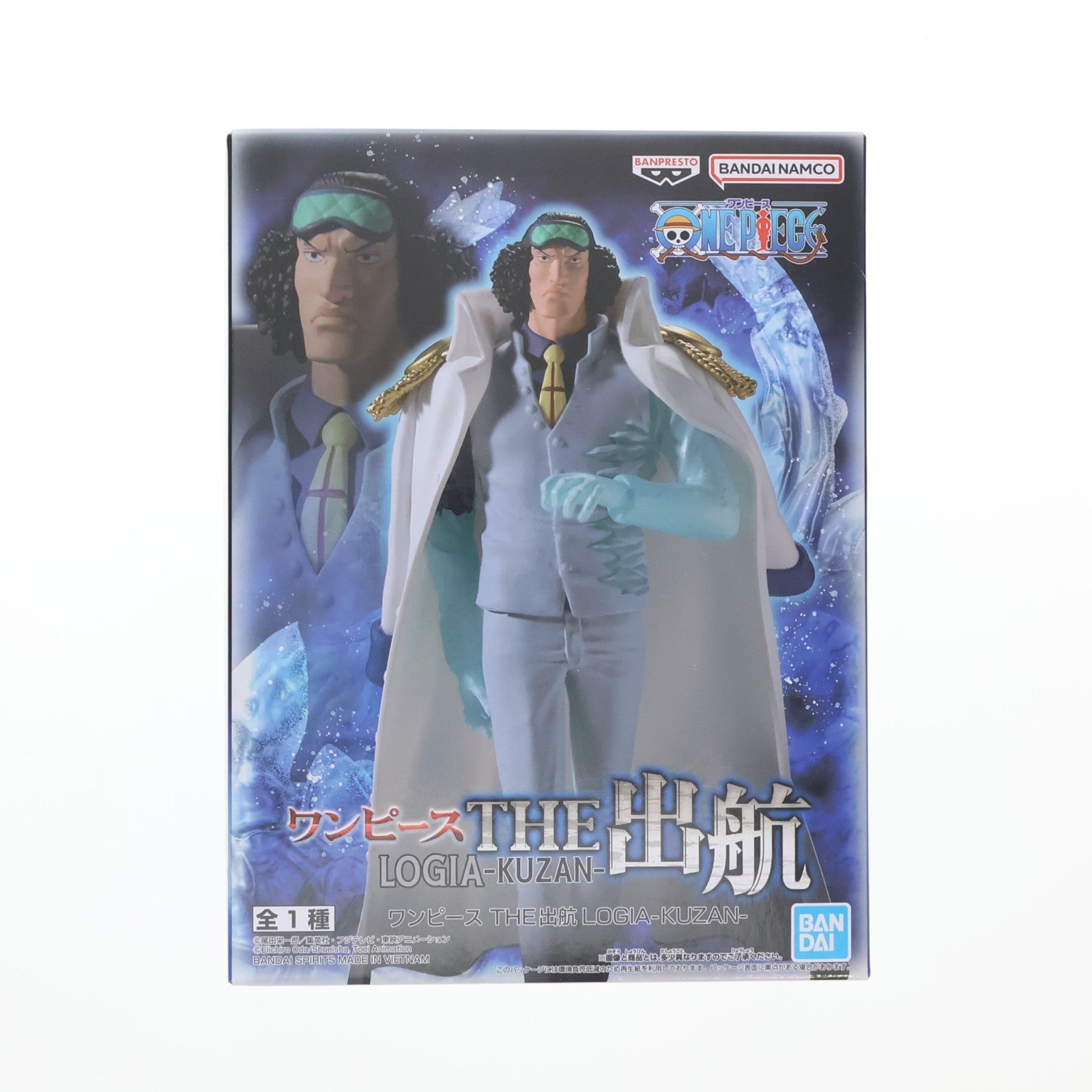 【中古即納】[FIG] クザン(青雉) ワンピース THE出航 LOGIA-KUZAN- ONE PIECE フィギュア プライズ(2776603) バンプレスト(20251113)
