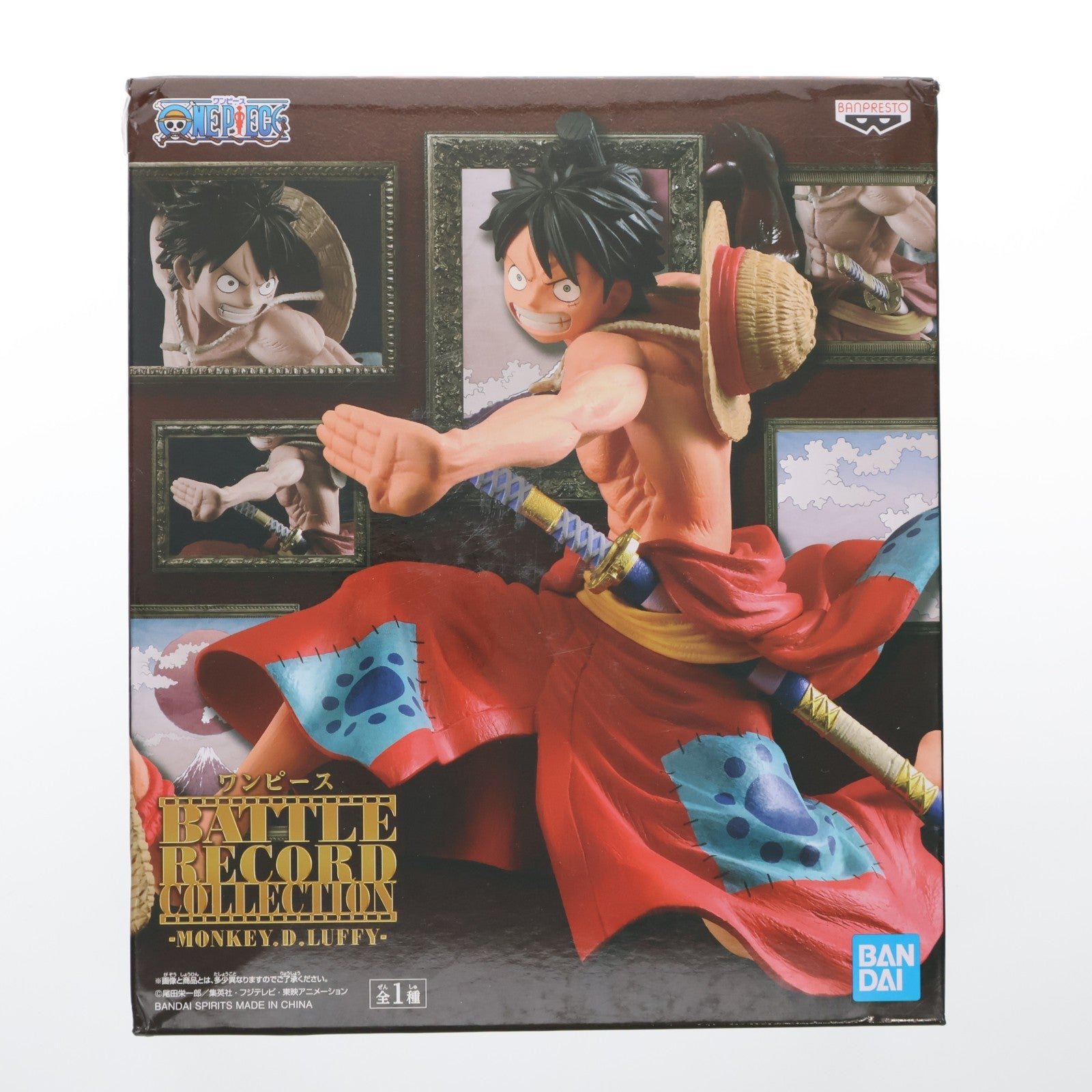 【中古即納】[FIG] モンキー・D・ルフィ ワンピース BATTLE RECORD COLLECTION -MONKEY.D.LUFFY- ONE PIECE フィギュア プライズ(82095) バンプレスト(20200531)