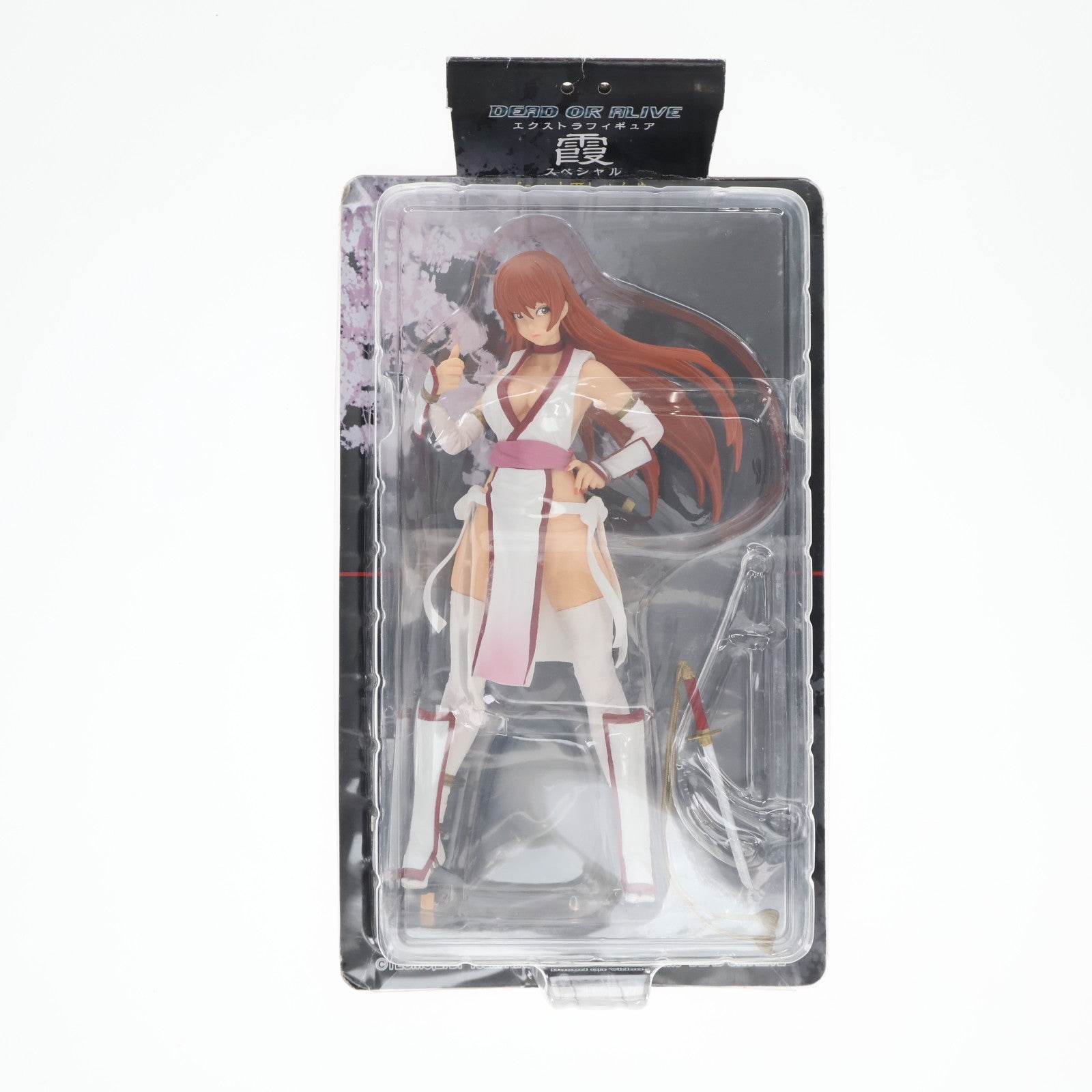 【中古即納】[FIG] 霞(かすみ) 白Ver. DEAD OR ALIVE(デッドオアアライブ) エクストラフィギュア 霞スペシャル feat.山下しゅんや プライズ(17299) セガ(20080130)