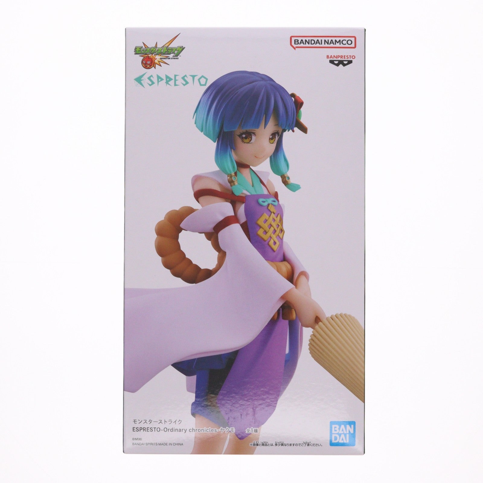 【中古即納】[FIG] ナムコ限定 ヤクモ モンスターストライク ESPRESTO-Ordinary chronicles-ヤクモ フィギュア プライズ バンプレスト(20251017)