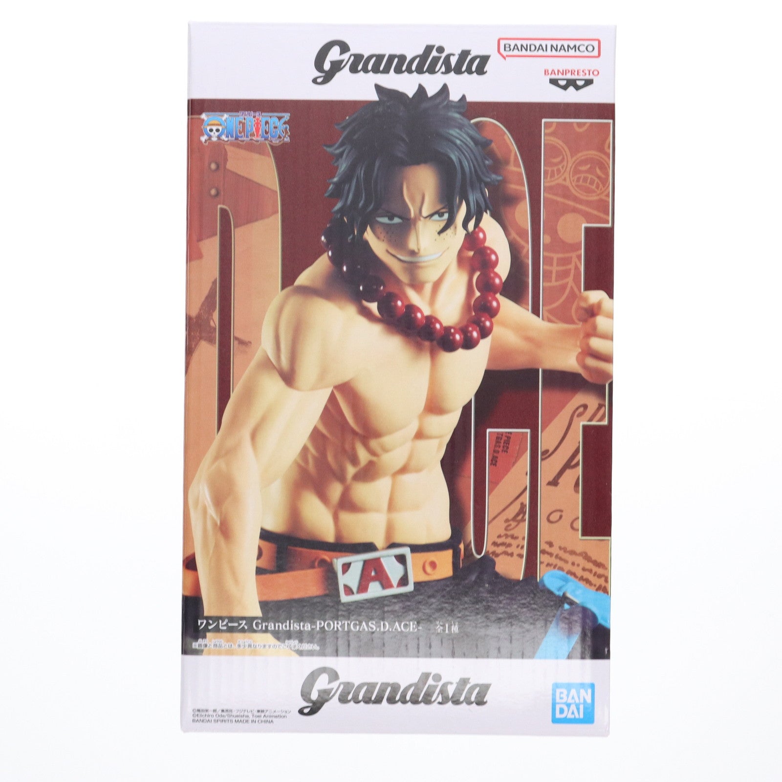 【中古即納】[FIG] ポートガス・D・エース ワンピース Grandista-PORTGAS.D.ACE- ONE PIECE フィギュア プライズ(2774191) バンプレスト(20250729)