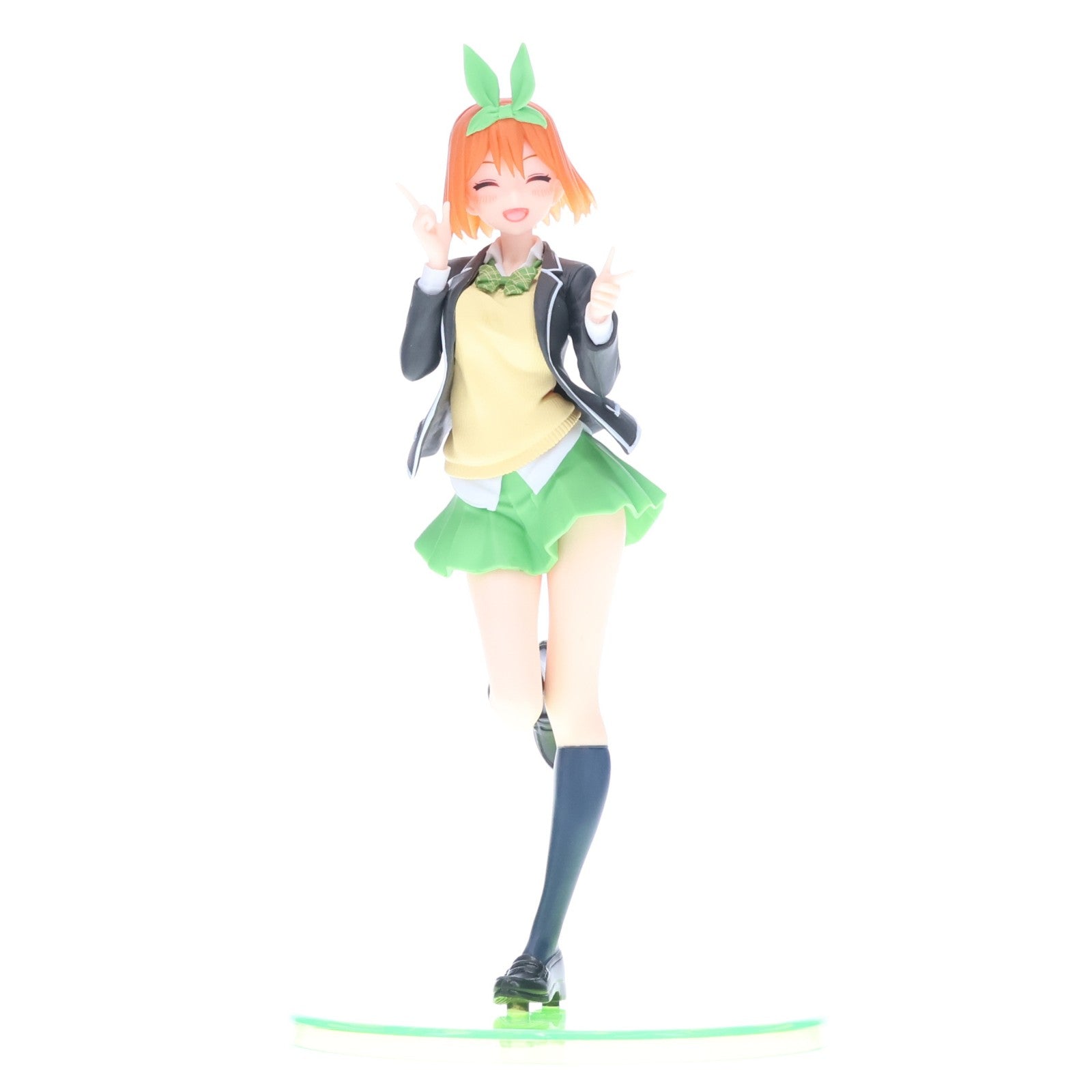 【中古即納】[FIG] タイトーオンラインクレーン限定 中野四葉(なかのよつば) 五等分の花嫁∬ Coreful フィギュア 中野四葉～制服ver.～ プライズ タイトー(20211120)