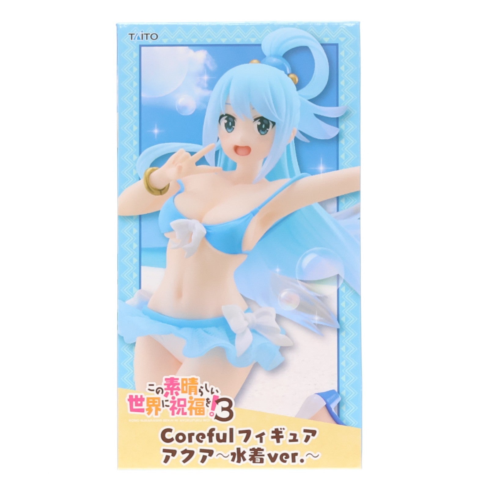 【中古即納】[FIG] アクア この素晴らしい世界に祝福を!3 Coreful フィギュア アクア～水着ver.～ プライズ(451827200) タイトー(20241231)