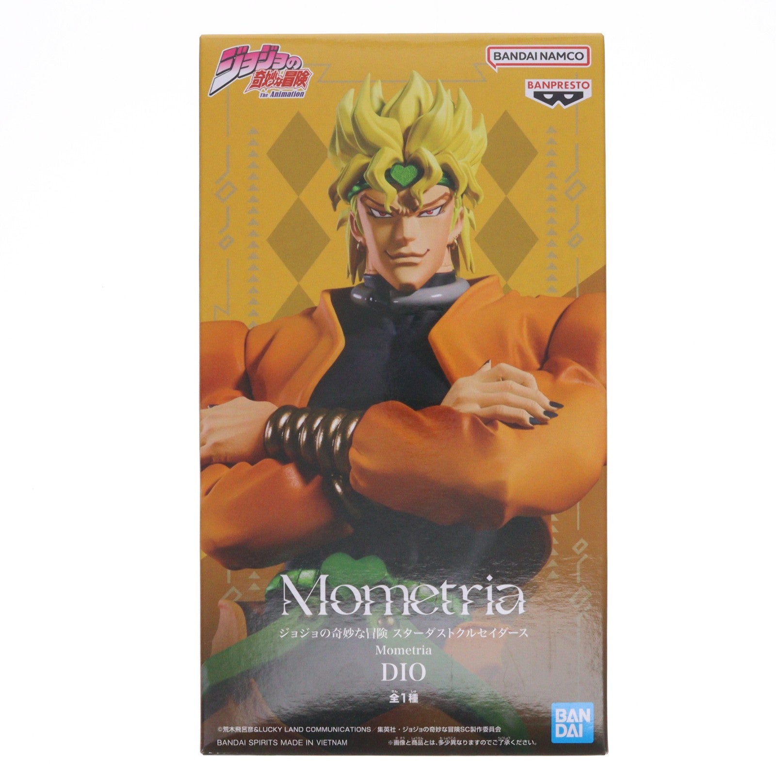 【中古即納】[FIG] DIO(ディオ) ジョジョの奇妙な冒険 第三部 スターダストクルセイダース Mometria DIO フィギュア プライズ(2778340) バンプレスト(20251028)