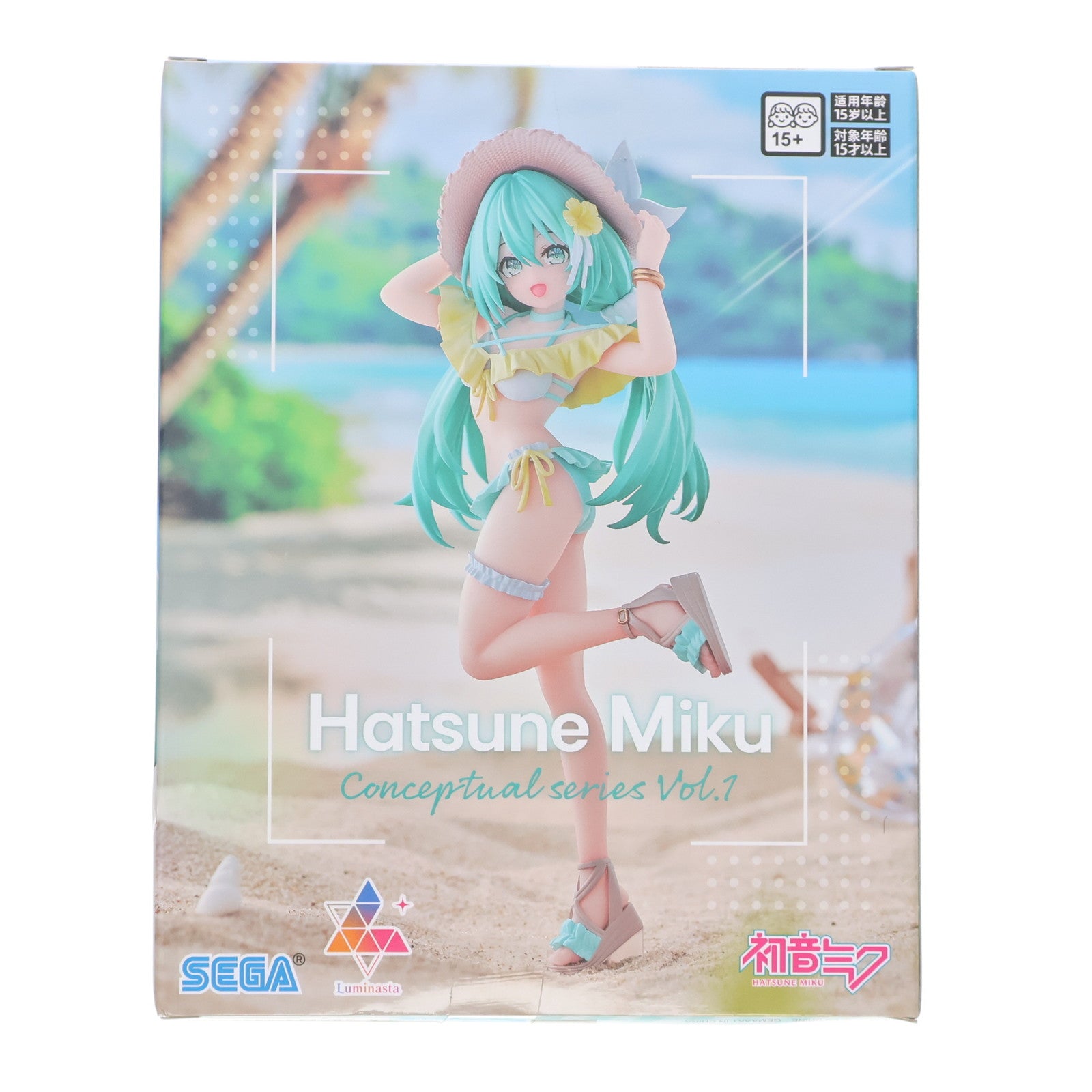 【中古即納】[FIG] 初音ミク キャラクター・ボーカル・シリーズ01 初音ミク 初音ミクシリーズ Luminasta『初音ミク』Conceptual series Vol.1 フィギュア プライズ(1120131) セガ(20250718)