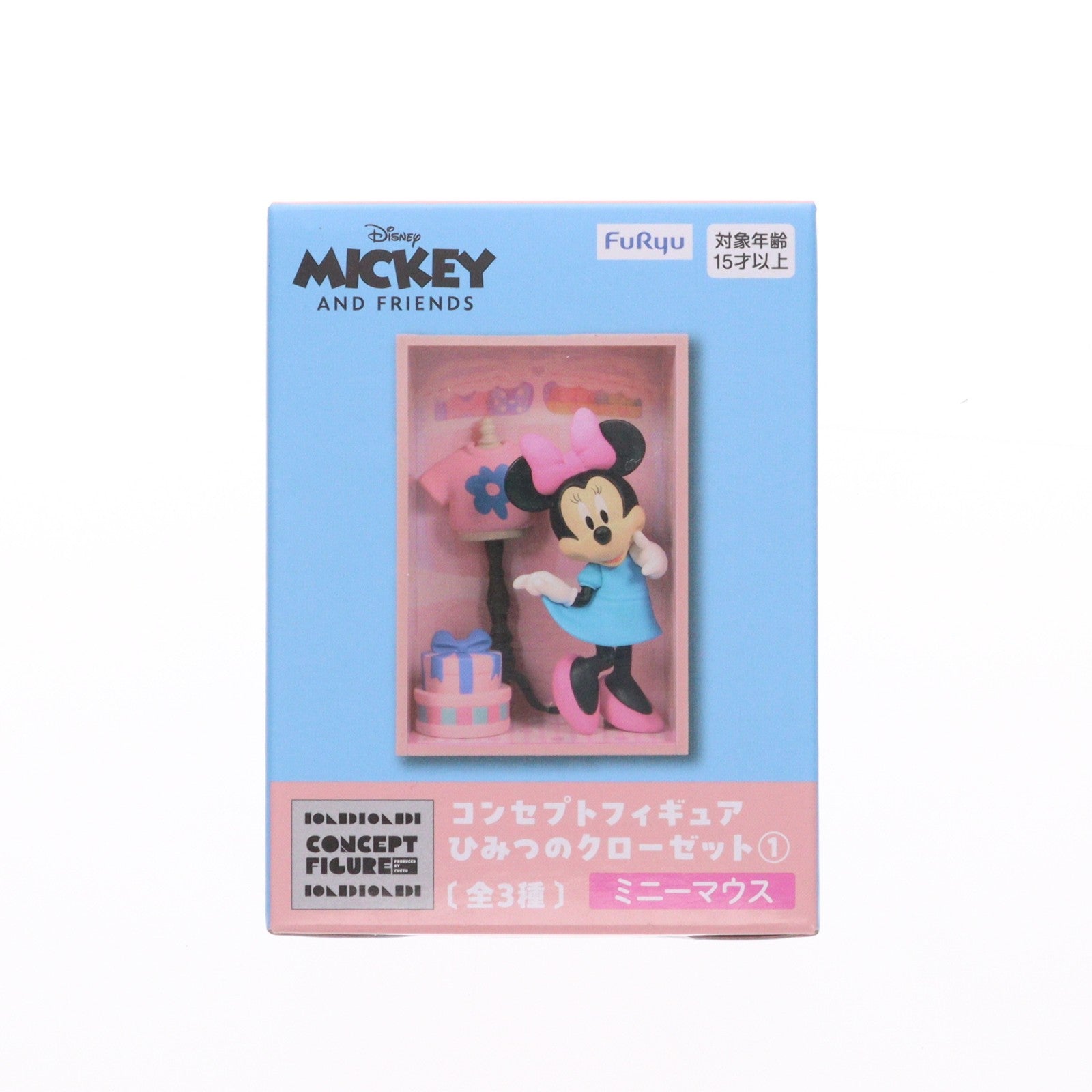 【中古即納】[FIG] ミニーマウス ミッキー&フレンズ コンセプトフィギュア ひみつのクローゼット1 プライズ(AMU-PRZ19398) フリュー(20250920)
