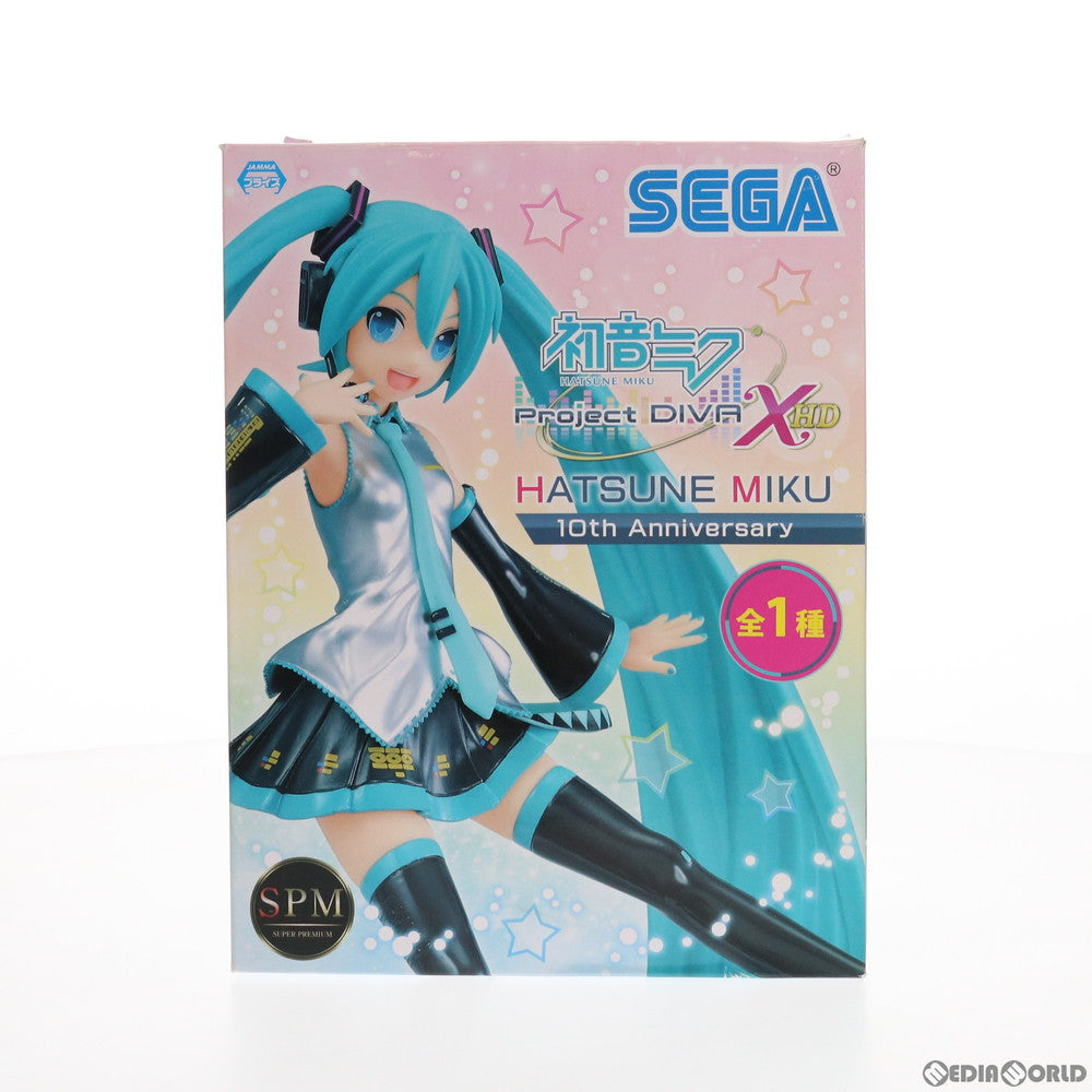 【中古即納】[FIG] 初音ミク 10th Anniversary 初音ミク-Project DIVA-X HD スーパープレミアムフィギュア プライズ(1022542) セガ(20170810)