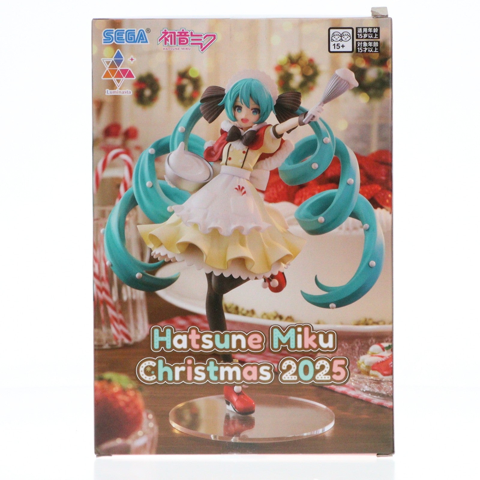 【中古即納】[FIG] 初音ミク 初音ミクシリーズ Luminasta『初音ミク』クリスマス2025 フィギュア プライズ(1121959) セガ(20251128)