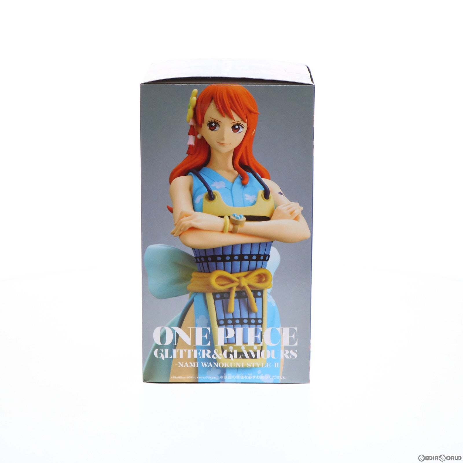【中古即納】[FIG] ナミ B(衣装ブルー) ワンピース GLITTER&GLAMOURS-NAMI WANOKUNI STYLE-II ONE PIECE フィギュア プライズ(2575086) バンプレスト(20220320)