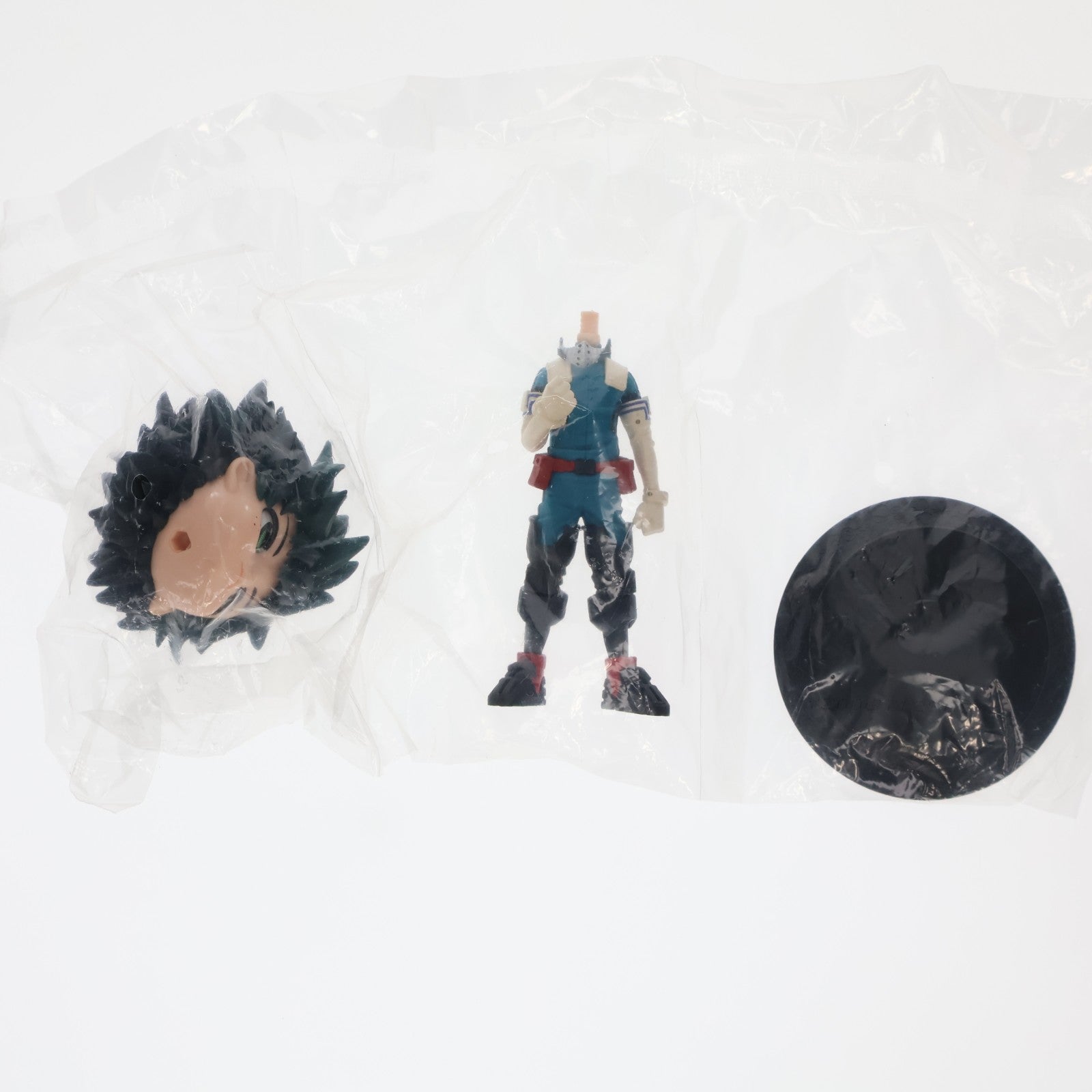 【中古即納】[FIG] 緑谷出久(みどりやいずく) 僕のヒーローアカデミア Q posket-緑谷出久&爆豪勝己&麗日お茶子- フィギュア プライズ(2639700) バンプレスト(20210320)