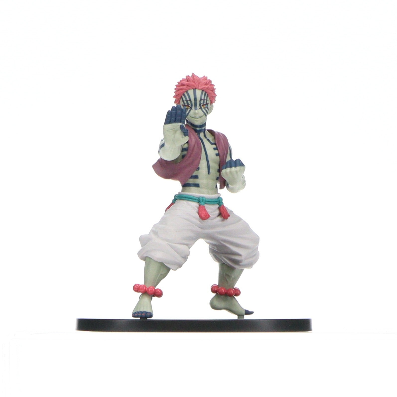 【中古即納】[FIG] 猗窩座(あかざ) 鬼滅の刃 VIBRATION STARS-煉獄杏寿郎&猗窩座- フィギュア プライズ(2535280) バンプレスト(20210430)