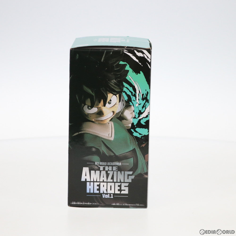 【中古即納】[FIG] 緑谷出久(みどりやいずく) 僕のヒーローアカデミア THE AMAZING HEROES vol.1 フィギュア プライズ(38914) バンプレスト(20181231)