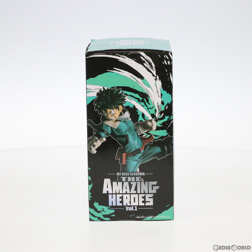 【中古即納】[FIG] 緑谷出久(みどりやいずく) 僕のヒーローアカデミア THE AMAZING HEROES vol.1 フィギュア プライズ(38914) バンプレスト(20181231)