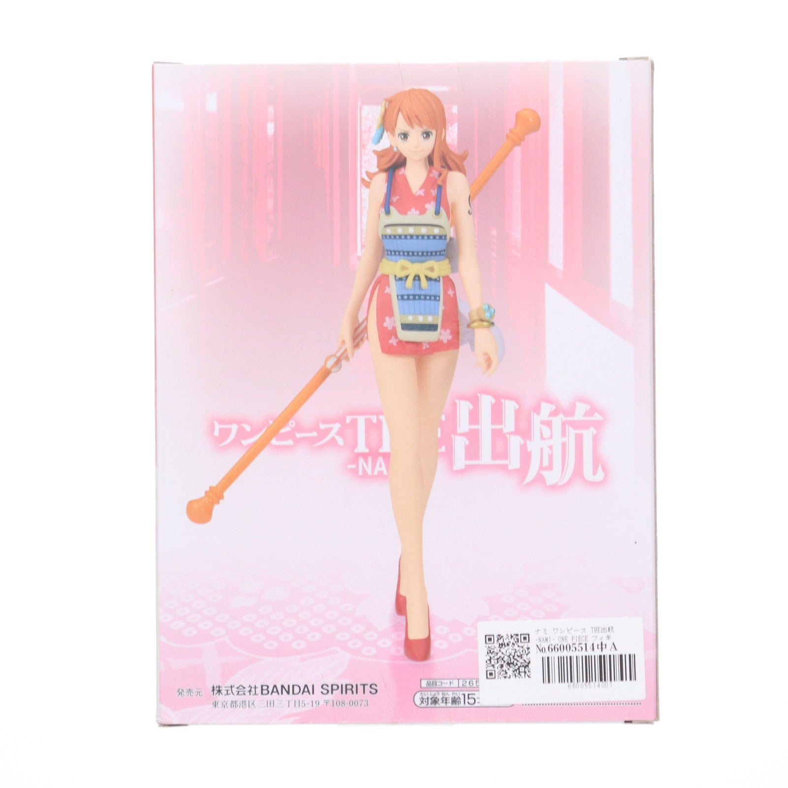 【中古即納】[FIG] ナミ ワンピース THE出航-NAMI- ONE PIECE フィギュア プライズ(2650634) バンプレスト(20231031)
