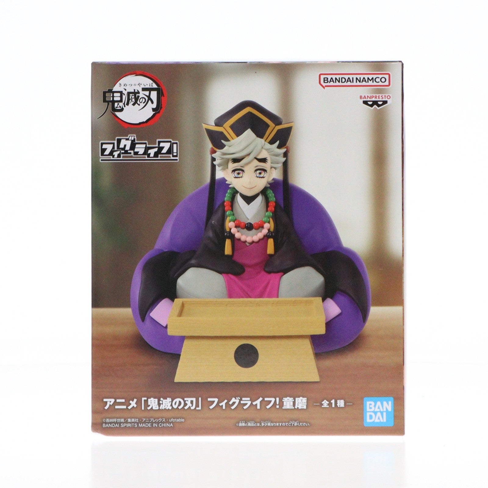 【中古即納】[FIG] 童磨(どうま) アニメ「鬼滅の刃」 フィグライフ! フィギュア プライズ(2758900) バンプレスト(20251209)
