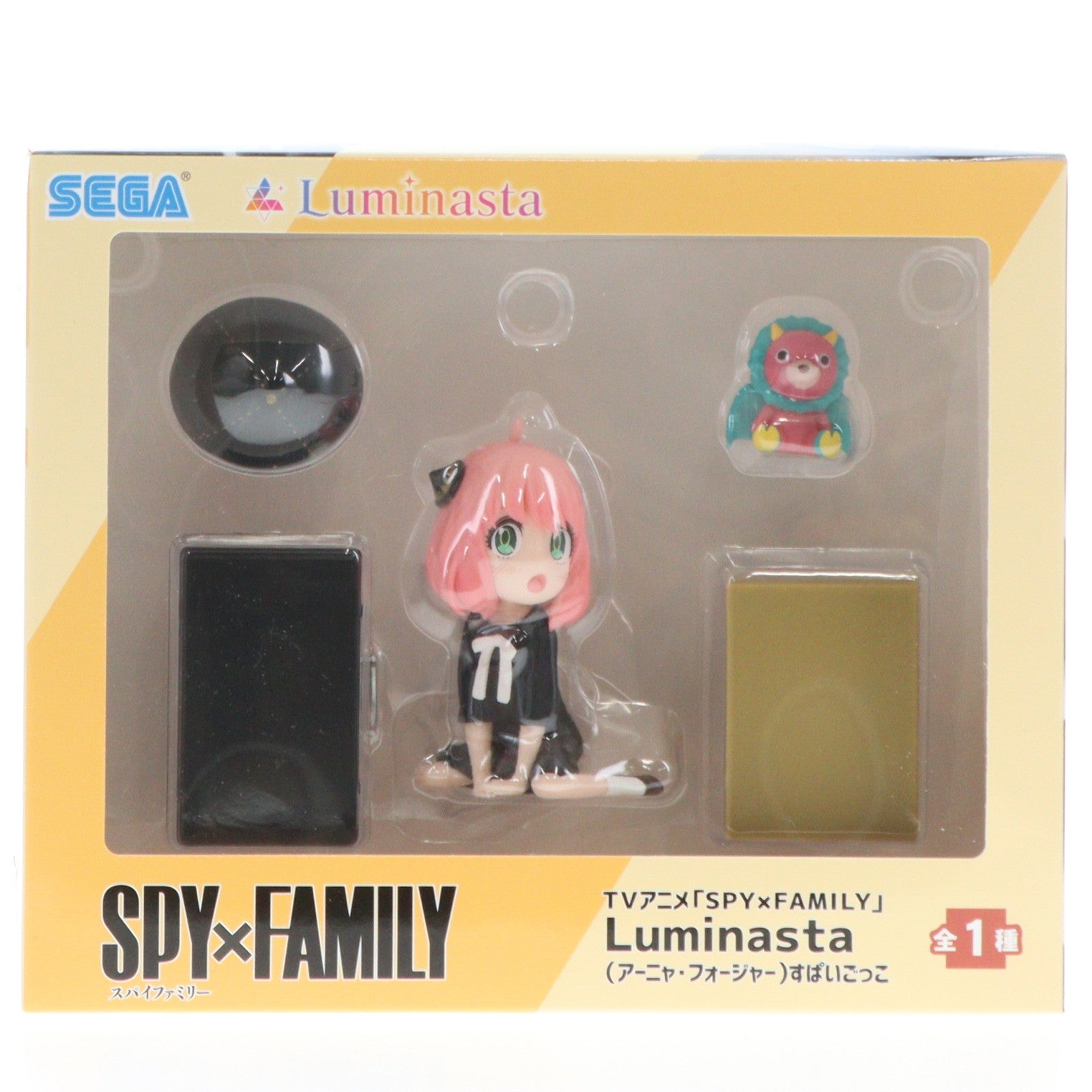 【中古即納】[FIG] アーニャ・フォージャー すぱいごっこ SPY×FAMILY(スパイファミリー) Luminasta フィギュア プライズ(1103729) セガ(20230930)