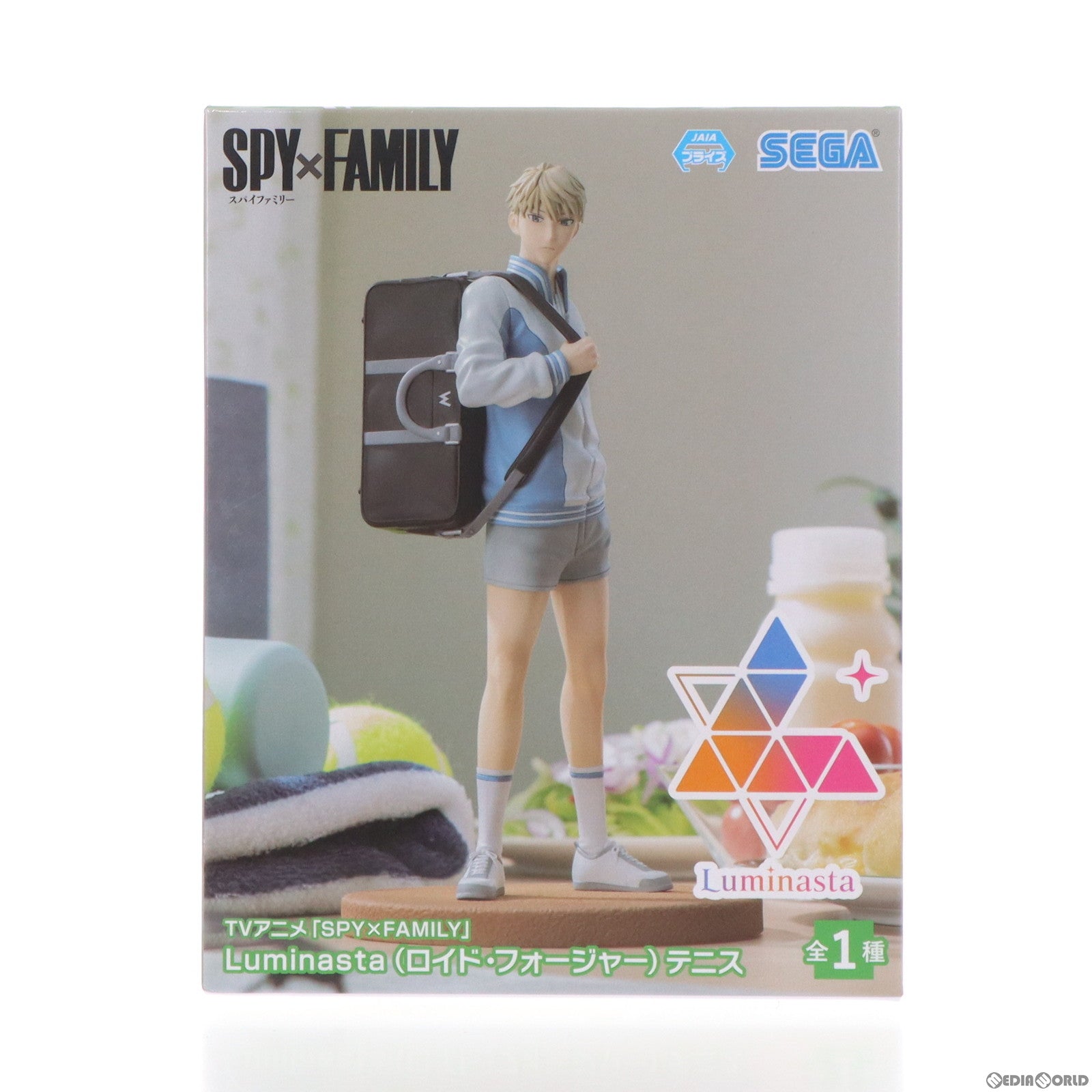 【中古即納】[FIG] ロイド・フォージャー SPY×FAMILY(スパイファミリー) Luminasta(ロイド・フォージャー)テニス フィギュア プライズ(1104415) セガ(20231130)