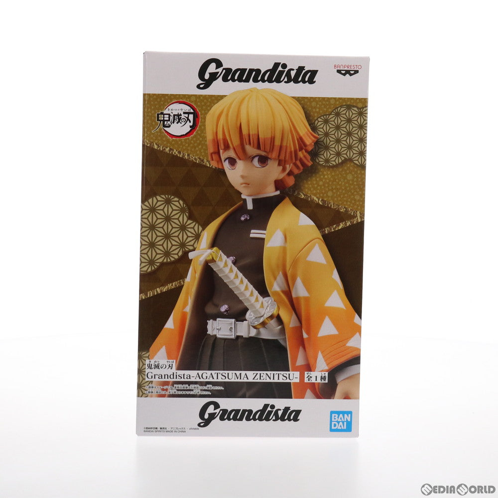 【中古即納】[FIG] 我妻善逸(あがつまぜんいつ) 鬼滅の刃 Grandista-AGATSUMA ZENITSU- フィギュア プライズ(2549270) バンプレスト(20210930)