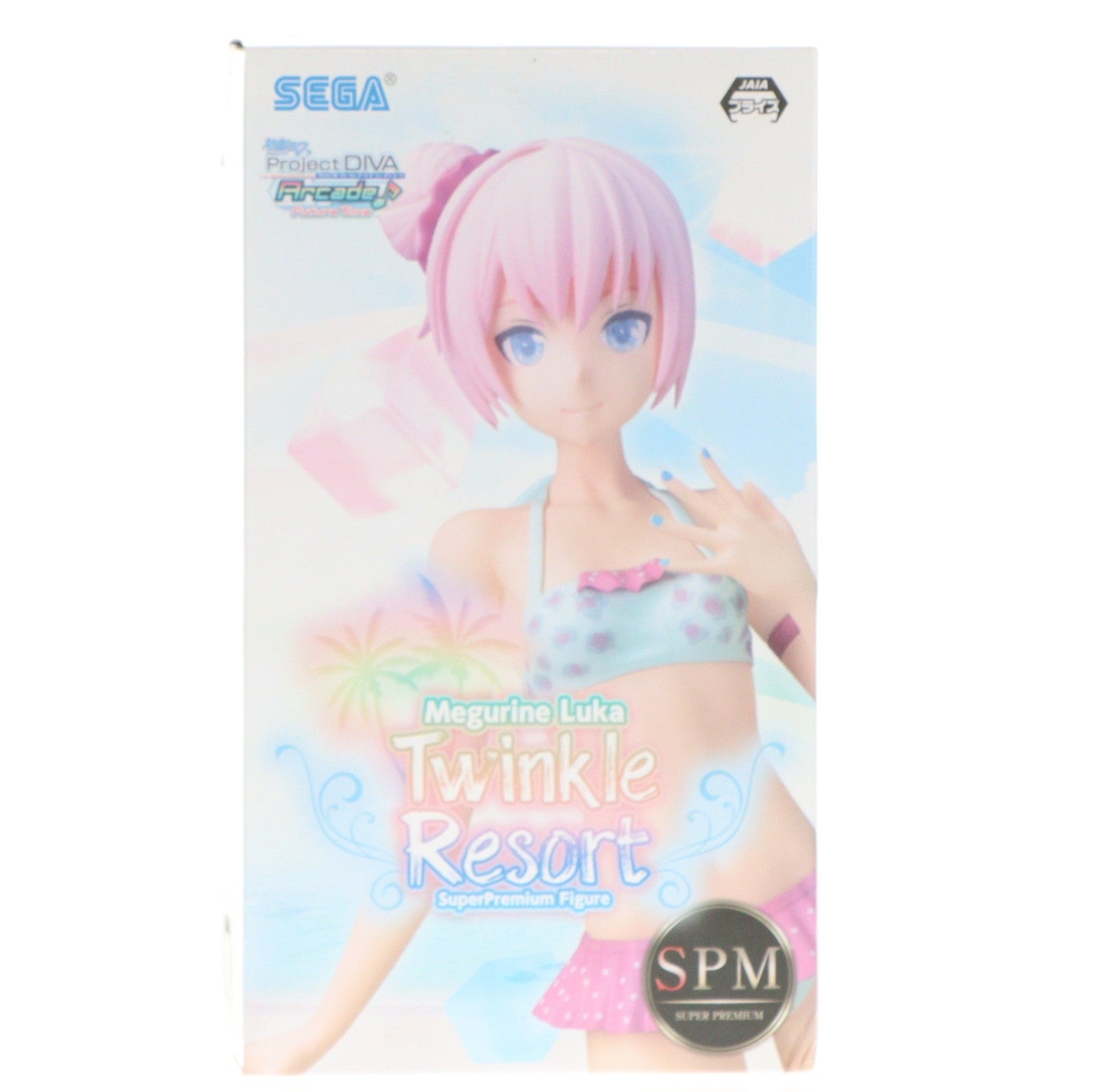 【中古即納】[FIG] 巡音ルカ-トゥインクルリゾート 初音ミク Project DIVA Arcade Future Tone スーパープレミアムフィギュア プライズ(1033357) セガ(20190720)