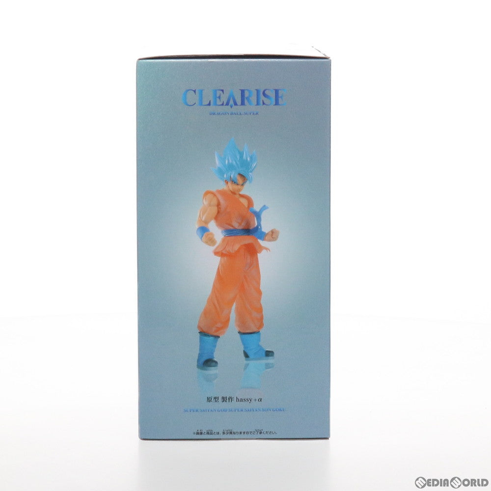 【中古即納】[FIG] 超サイヤ人ゴッド超サイヤ人孫悟空 CLEARISE ドラゴンボール超(スーパー) フィギュア プライズ(2545864) バンプレスト(20210630)