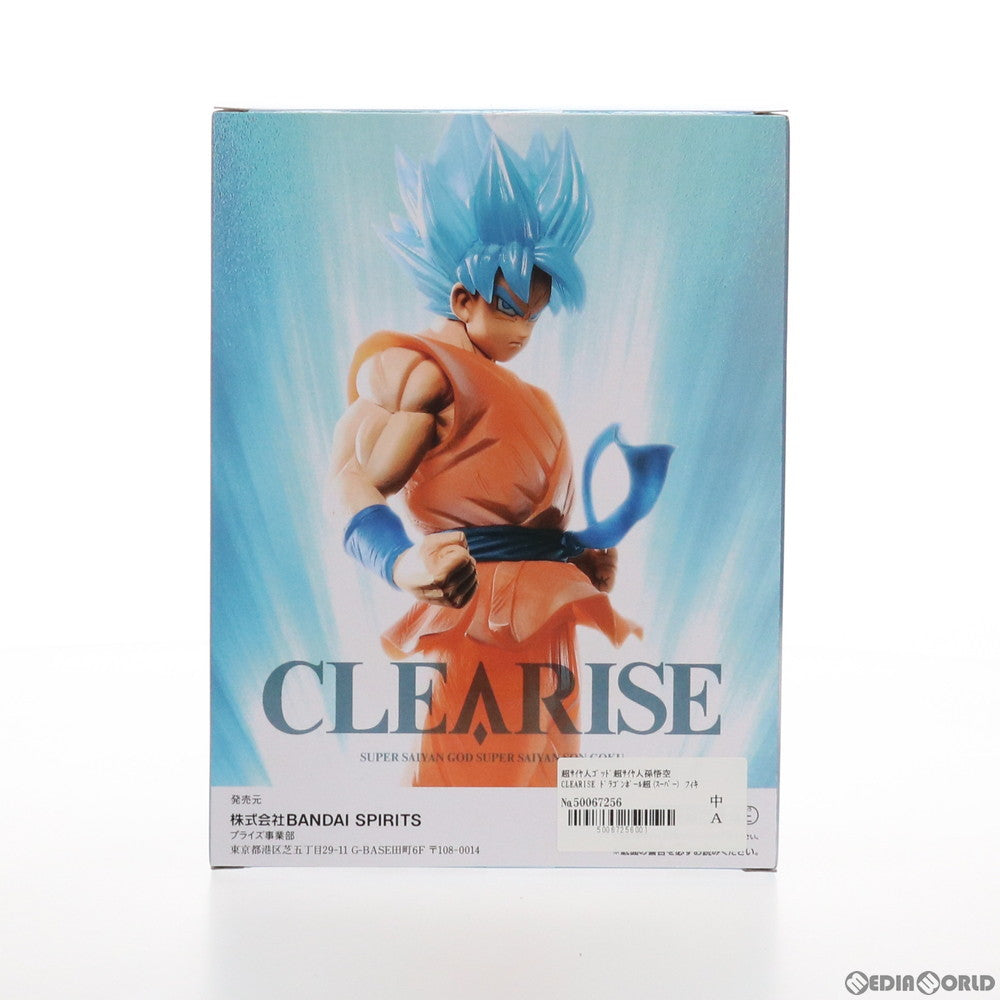 【中古即納】[FIG] 超サイヤ人ゴッド超サイヤ人孫悟空 CLEARISE ドラゴンボール超(スーパー) フィギュア プライズ(2545864) バンプレスト(20210630)
