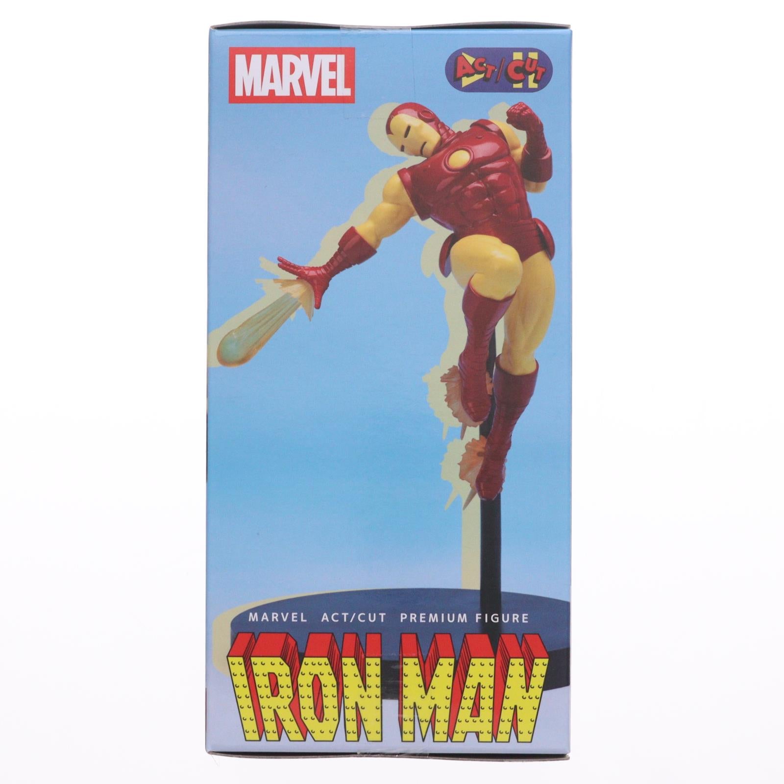 【中古即納】[FIG] アイアンマン MARVEL ACT/CUT プレミアムフィギュア『アイアンマン』 プライズ(1121242) セガ(20251128)