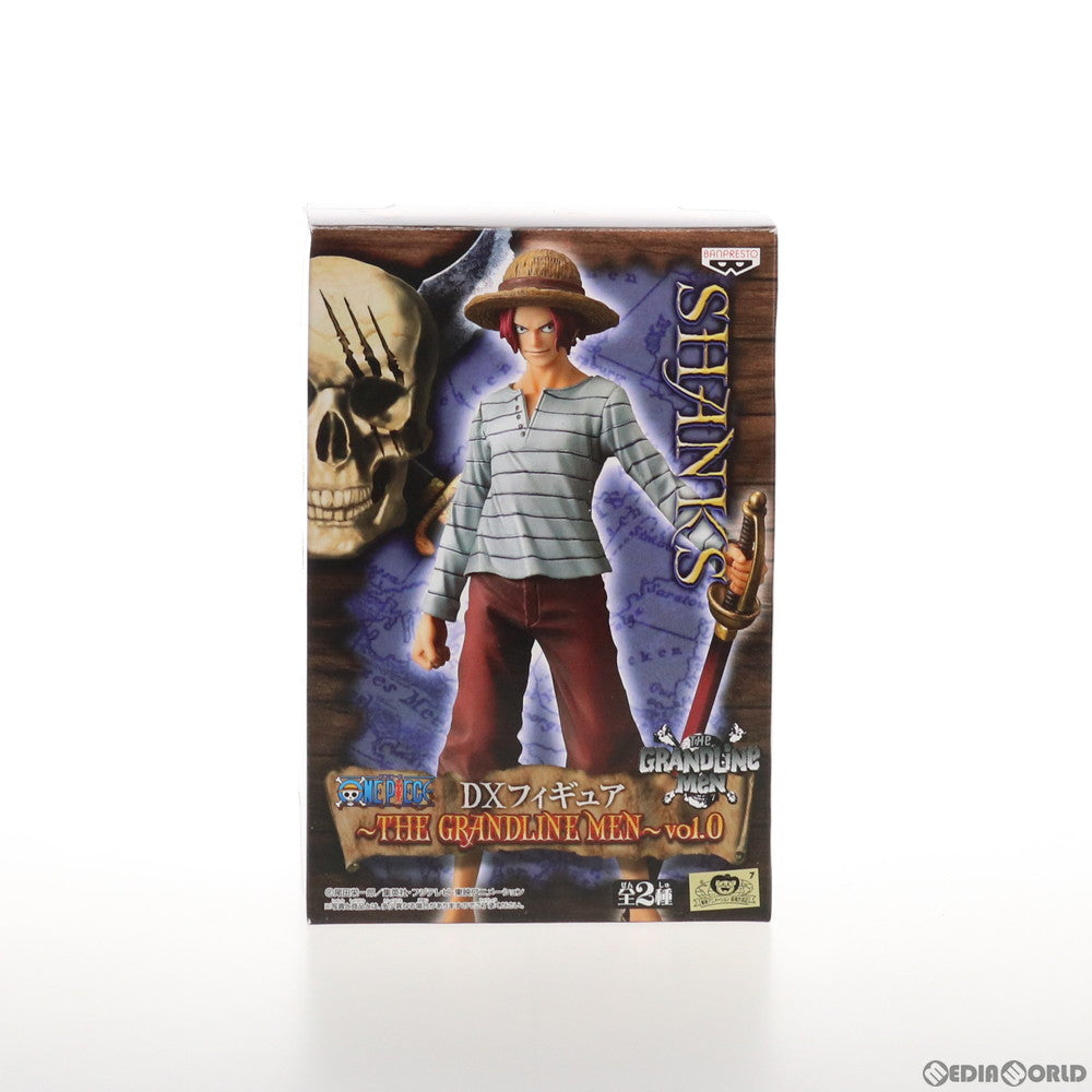 【中古即納】[FIG] シャンクス ワンピース DXフィギュア～THE GRANDLINE MEN～vol.0 ONE PIECE プライズ(47914) バンプレスト(20120630)
