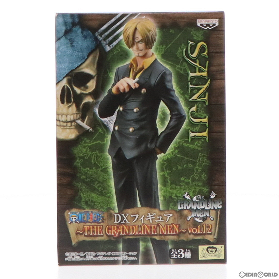 【中古即納】[FIG] サンジ DXフィギュア～THE GRANDLINE MEN～VOL.12 ONE PIECE(ワンピース) プライズ(47697) バンプレスト(20120331)