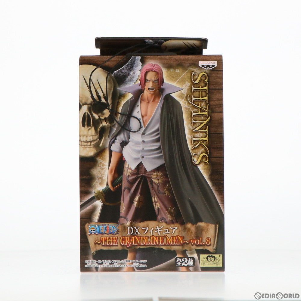 【中古即納】[FIG] シャンクス ワンピース DXフィギュア～THE GRANDLINE MEN～vol.8 ONE PIECE プライズ(47350) バンプレスト(20110531)