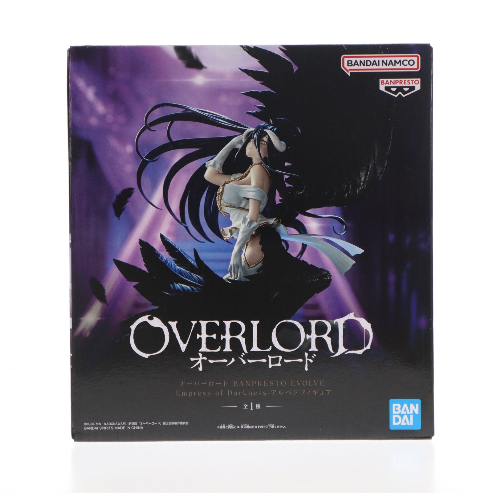 【中古即納】[FIG] アルベド オーバーロード BANPRESTO EVOLVE-Empress of Darkness-アルベドフィギュア プライズ(2799750) バンプレスト(20251211)