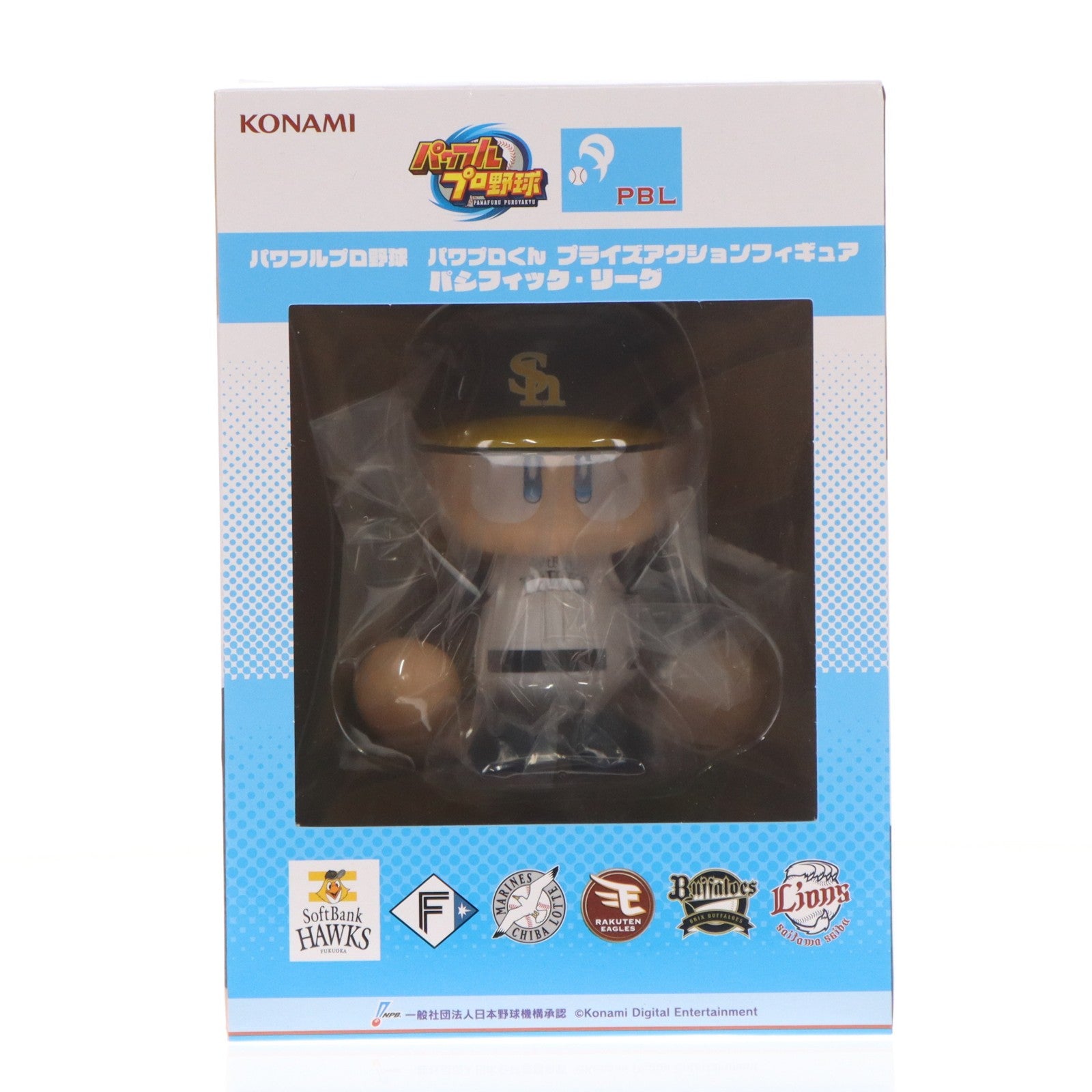 【中古即納】[FIG] パワプロくん(福岡ソフトバンクホークス) パワフルプロ野球 プライズアクションフィギュア パシフィックリーグ プライズ コナミアミューズメント(20250717)