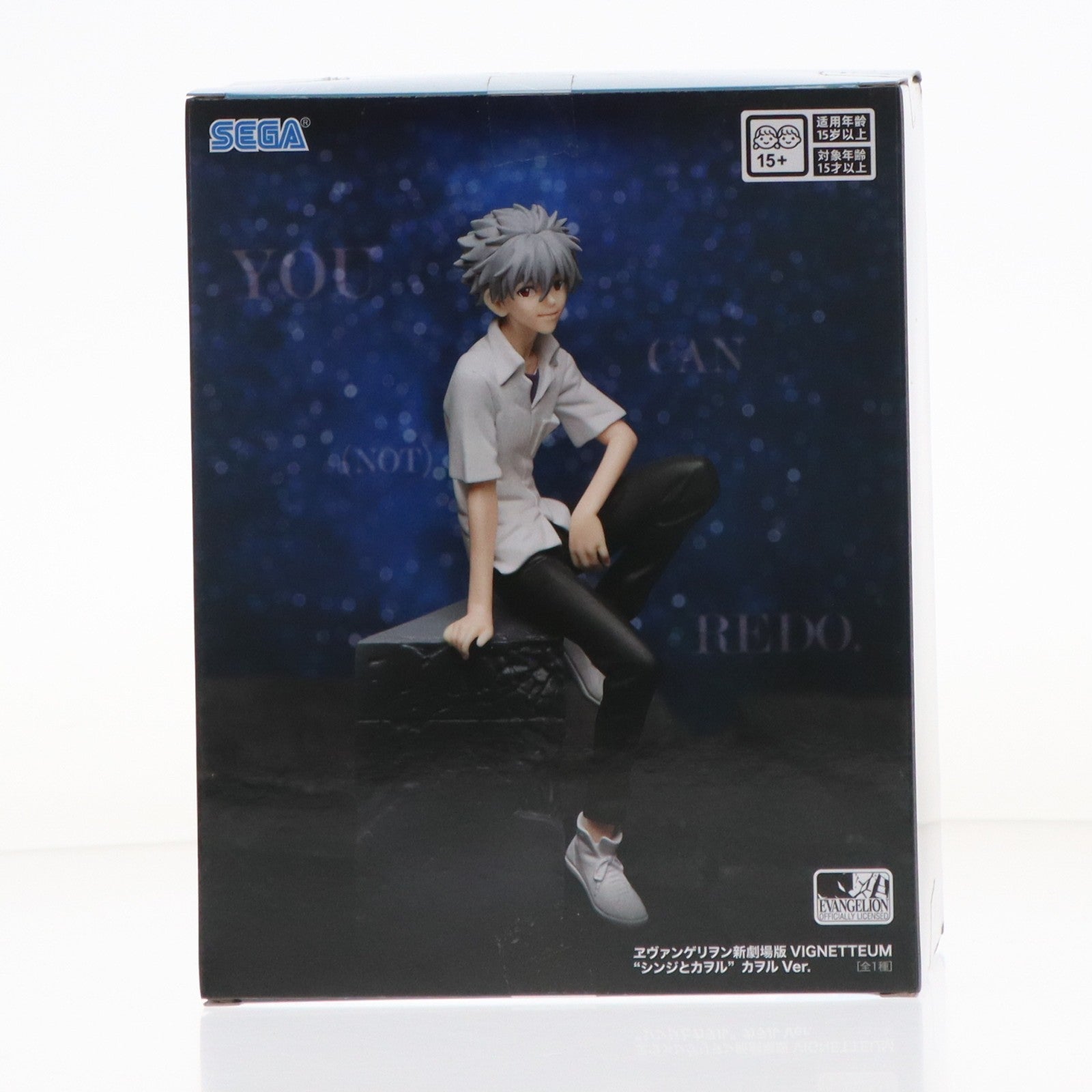 【中古即納】[FIG] 渚カヲル ヱヴァンゲリヲン新劇場版 VIGNETTEUM『シンジとカヲル』カオルVer. フィギュア プライズ(1122088) セガ(20251205)