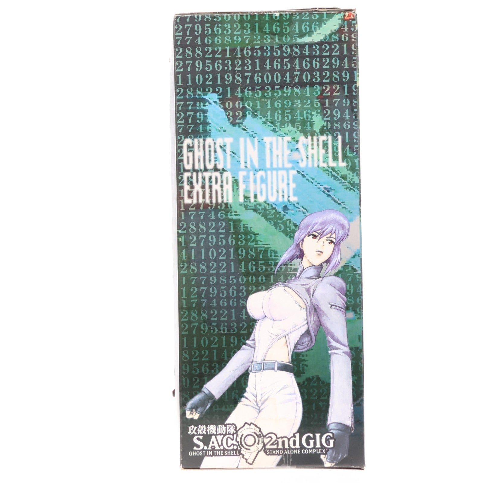 【中古即納】[FIG] 草薙素子(くさなぎもとこ) 光学迷彩版(クリアパーツ) 攻殻機動隊 S.A.C. 2nd GIG エクストラフィギュア プライズ セガ(19991231)