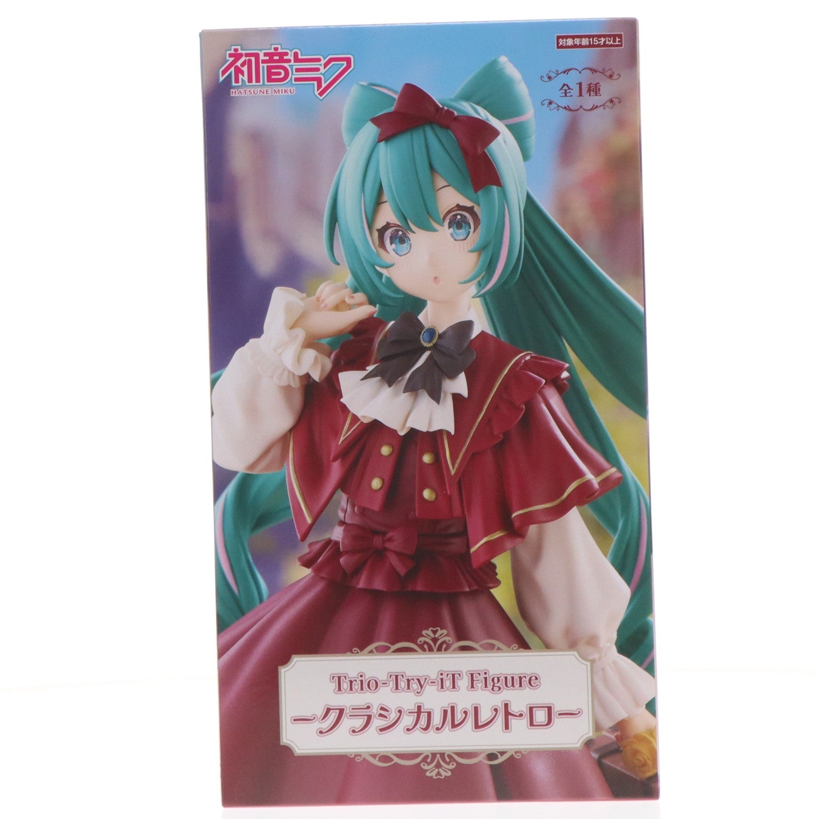 【中古即納】[FIG] 初音ミク キャラクター・ボーカル・シリーズ01 初音ミク Trio-Try-iT Figure-クラシカルレトロ- フィギュア プライズ(AMU-PRZ19718) フリュー(20251130)