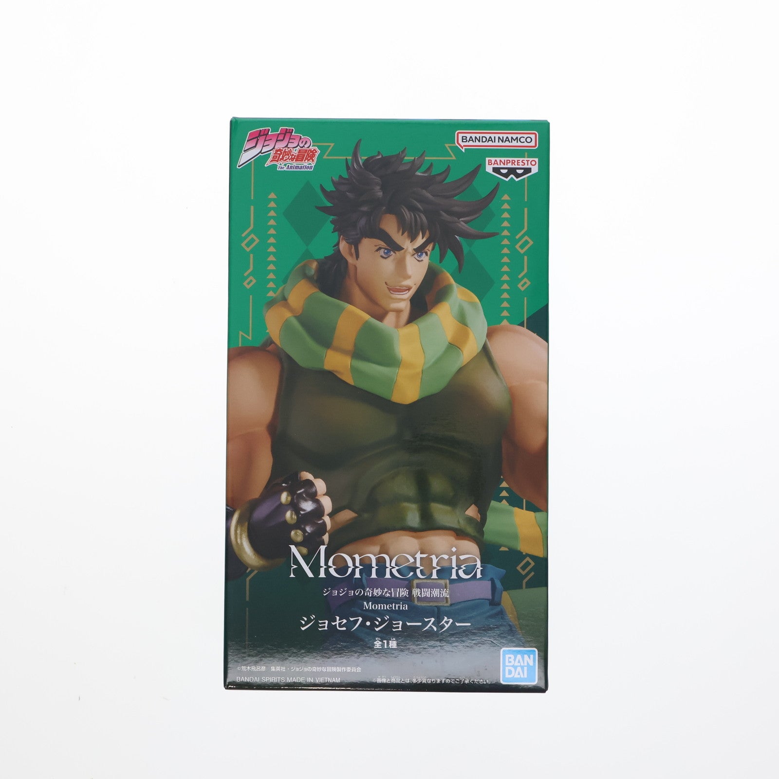 【中古即納】[FIG] ジョセフ・ジョースター ジョジョの奇妙な冒険 第二部 戦闘潮流 Mometria ジョセフ・ジョースター フィギュア プライズ(2778327) バンプレスト(20250807)