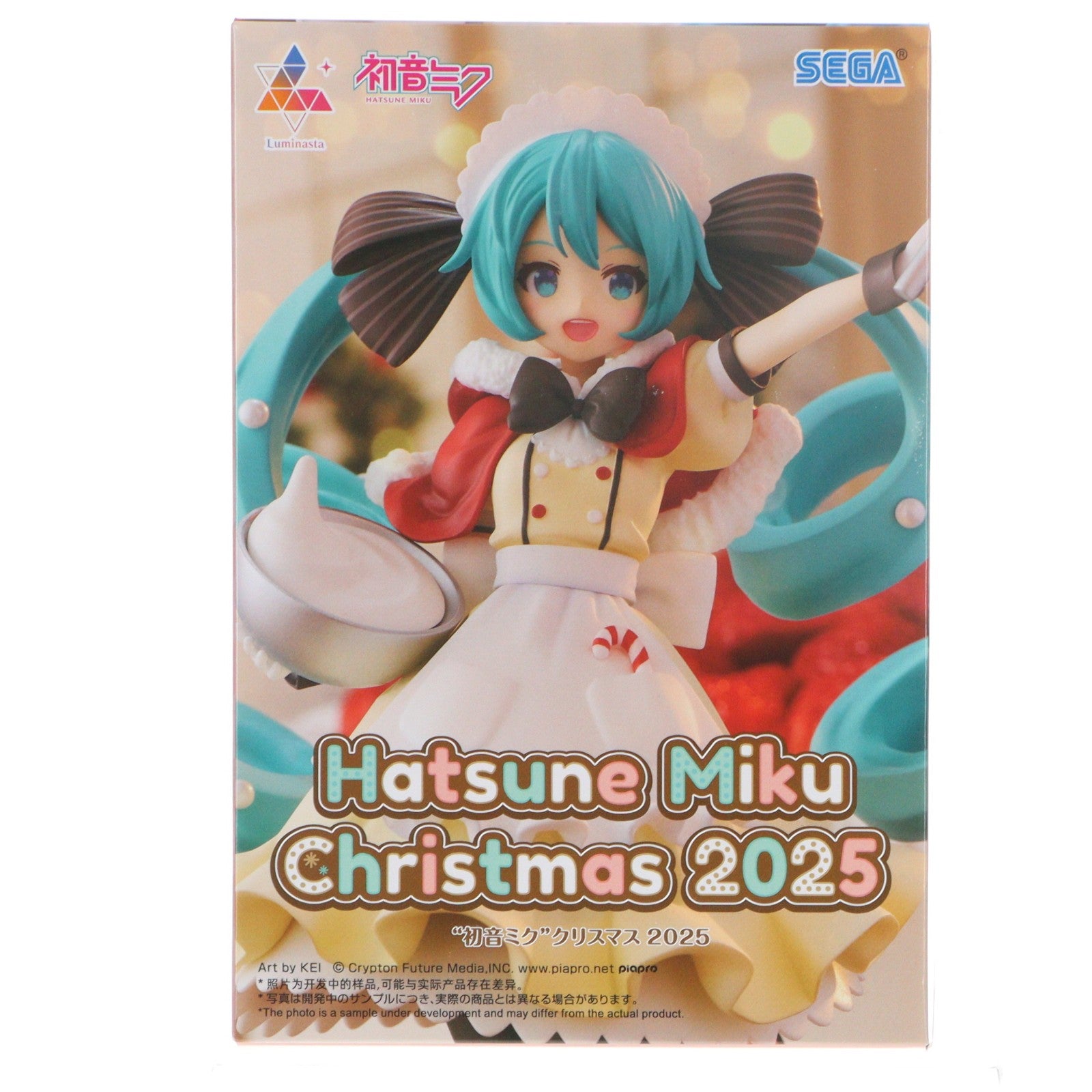 【中古即納】[FIG] 初音ミク 初音ミクシリーズ Luminasta『初音ミク』クリスマス2025 フィギュア プライズ(1121959) セガ(20251128)