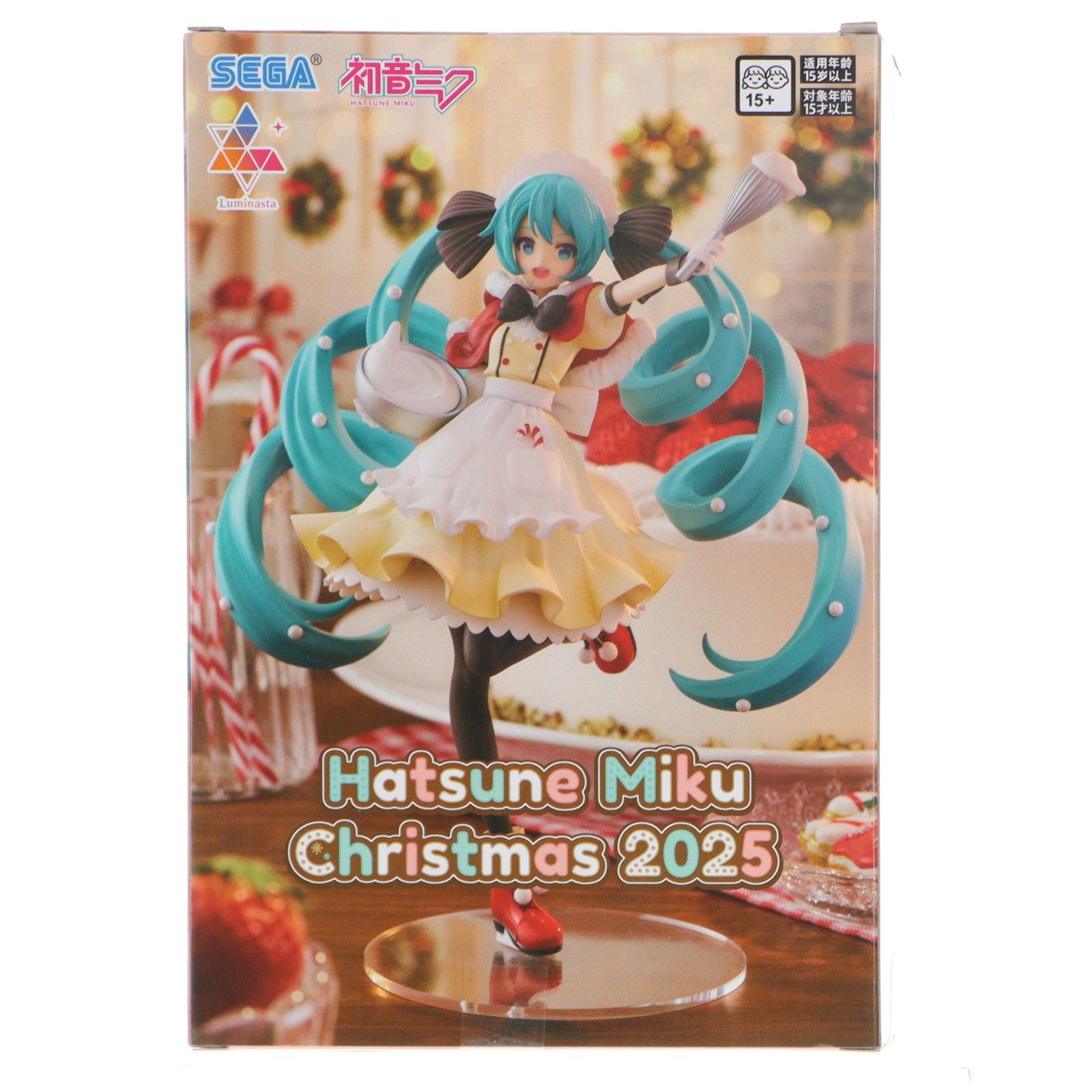 【中古即納】[FIG] 初音ミク 初音ミクシリーズ Luminasta『初音ミク』クリスマス2025 フィギュア プライズ(1121959) セガ(20251128)