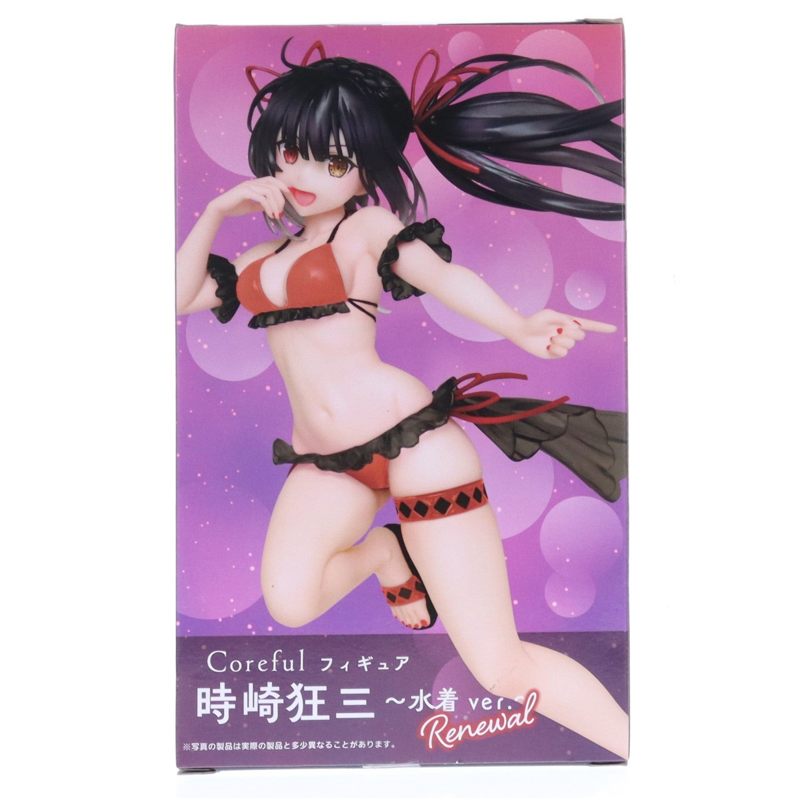 【中古即納】[FIG] 時崎狂三(ときさきくるみ) デート・ア・バレット Coreful フィギュア 時崎狂三～水着ver.～Renewal プライズ(451515100) タイトー(20221110)