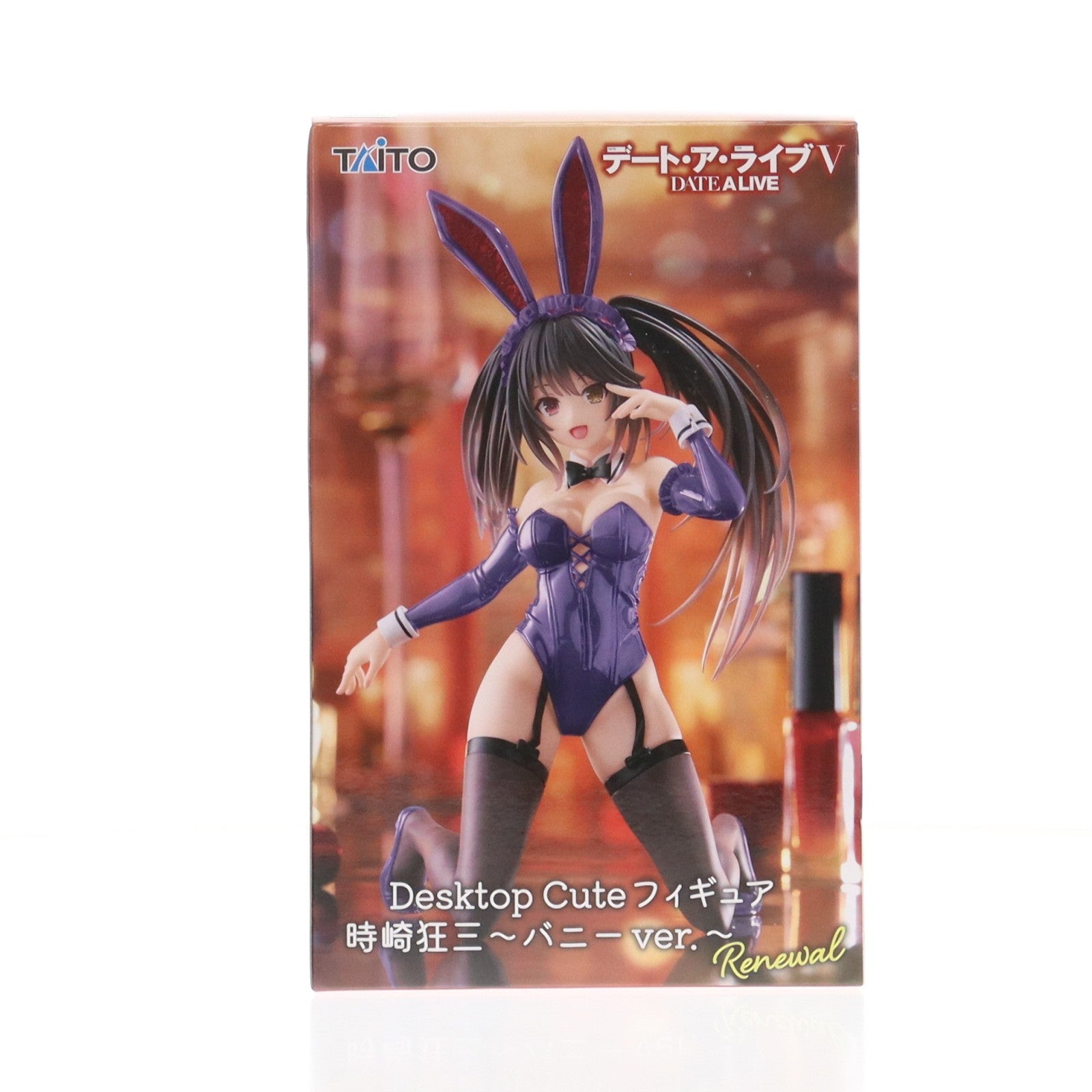 【中古即納】[FIG] 時崎狂三(ときさきくるみ) デート・ア・ライブV Desktop Cute フィギュア 時崎狂三～バニーver.～Renewal プライズ(451972000) タイトー(20251220)