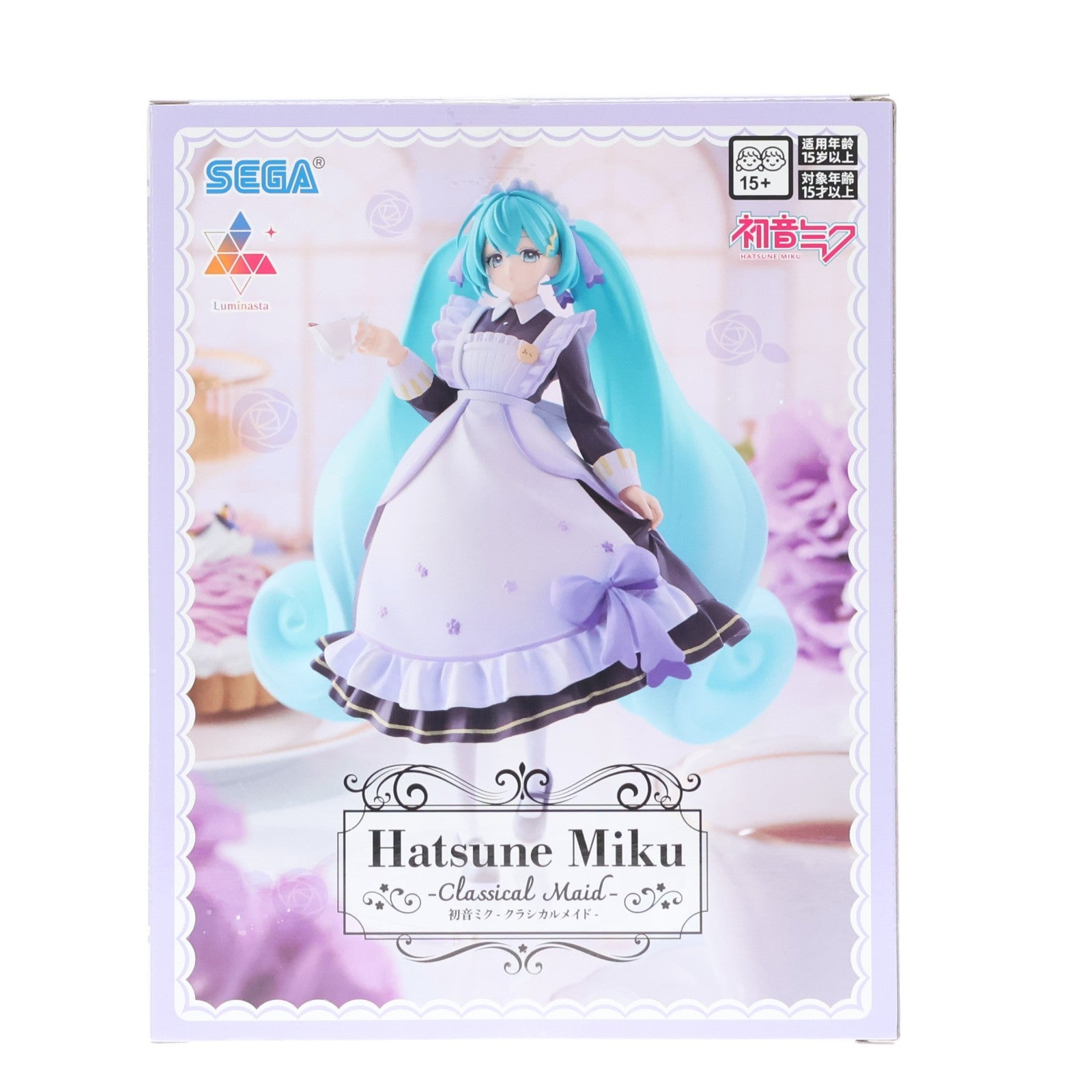 【中古即納】[FIG] 初音ミク 初音ミクシリーズ Luminasta『初音ミク』-クラシカルメイド- フィギュア プライズ(1121623) セガ(20251225)