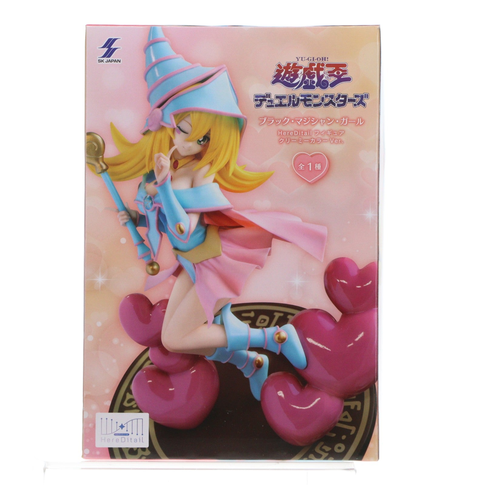 【中古即納】[FIG] ブラック・マジシャン・ガール クリーミーカラーVer. 遊☆戯☆王デュエルモンスターズ HereDitailフィギュア プライズ エスケイジャパン(20251218)