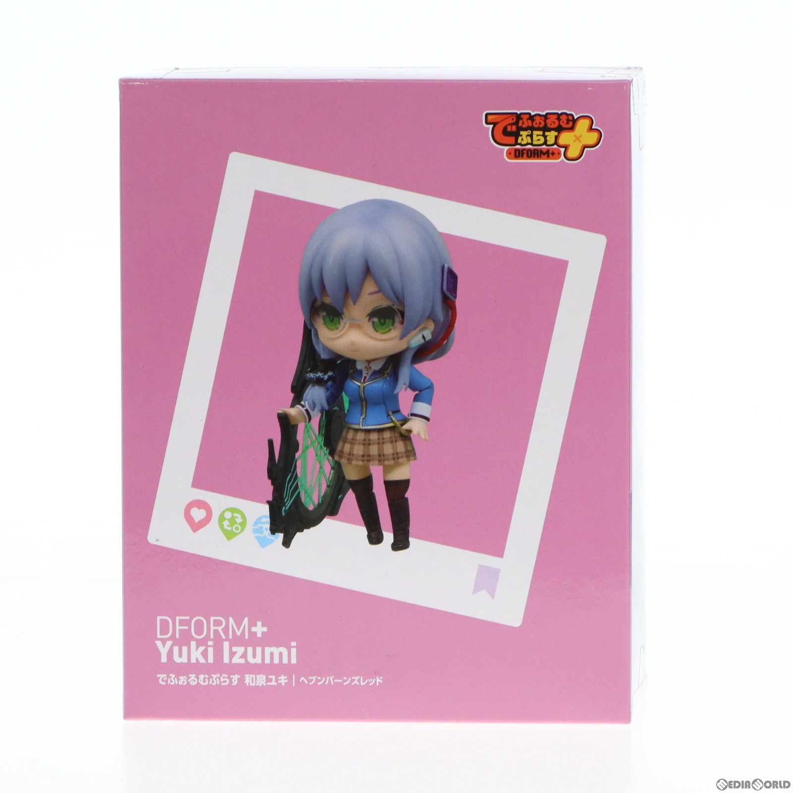 【中古即納】[FIG] でふぉるむぷらす 和泉ユキ(いずみゆき) ヘブンバーンズレッド フルアクションデフォルメフィギュア プライズ(ELC000021) エルココ(20231031)