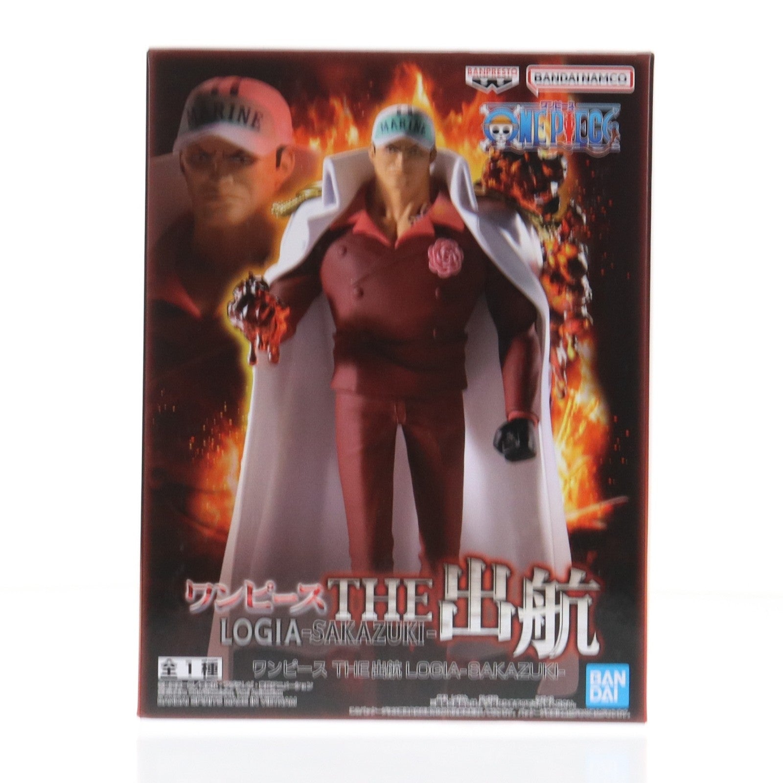 【中古即納】[FIG] サカズキ(赤犬) ワンピース THE出航 LOGIA-SAKAZUKI- ONE PIECE フィギュア プライズ(2776602) バンプレスト(20251113)