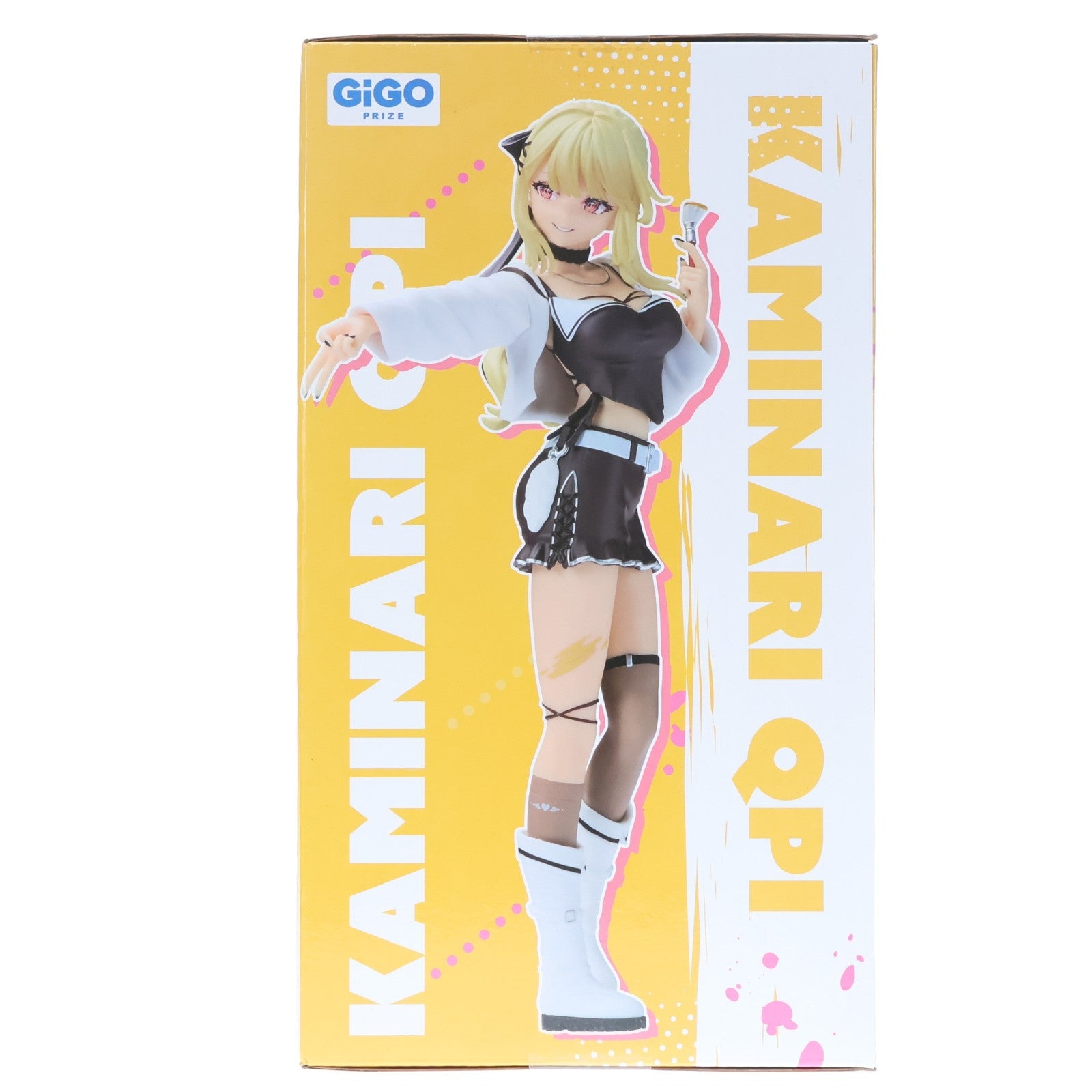 【中古即納】[FIG] GiGO限定 神成きゅぴ(かみなりきゅぴ) ぶいすぽっ!スケールフィギュア -Play with paint- vol.7 プライズ フクヤ(20251127)