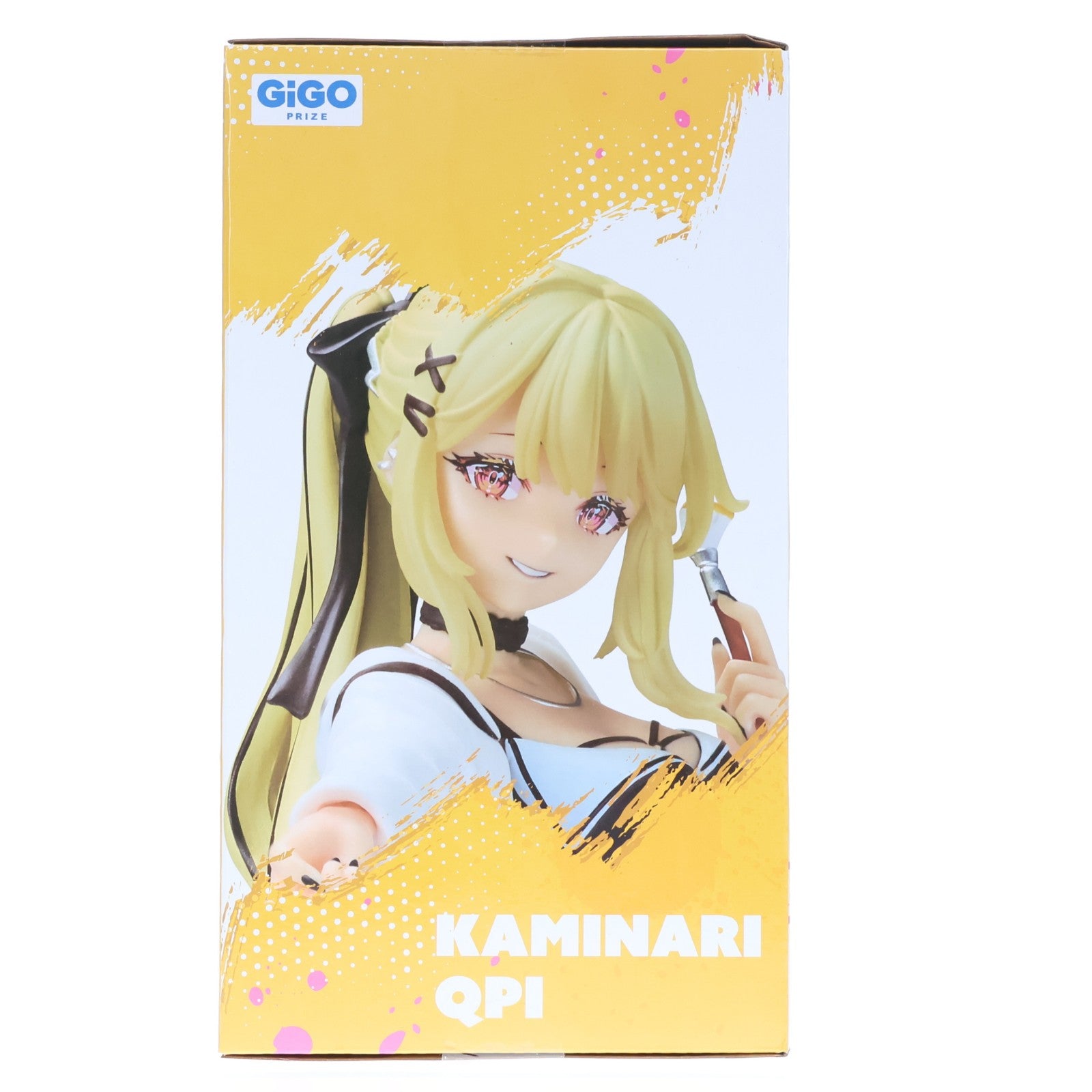 【中古即納】[FIG] GiGO限定 神成きゅぴ(かみなりきゅぴ) ぶいすぽっ!スケールフィギュア -Play with paint- vol.7 プライズ フクヤ(20251127)