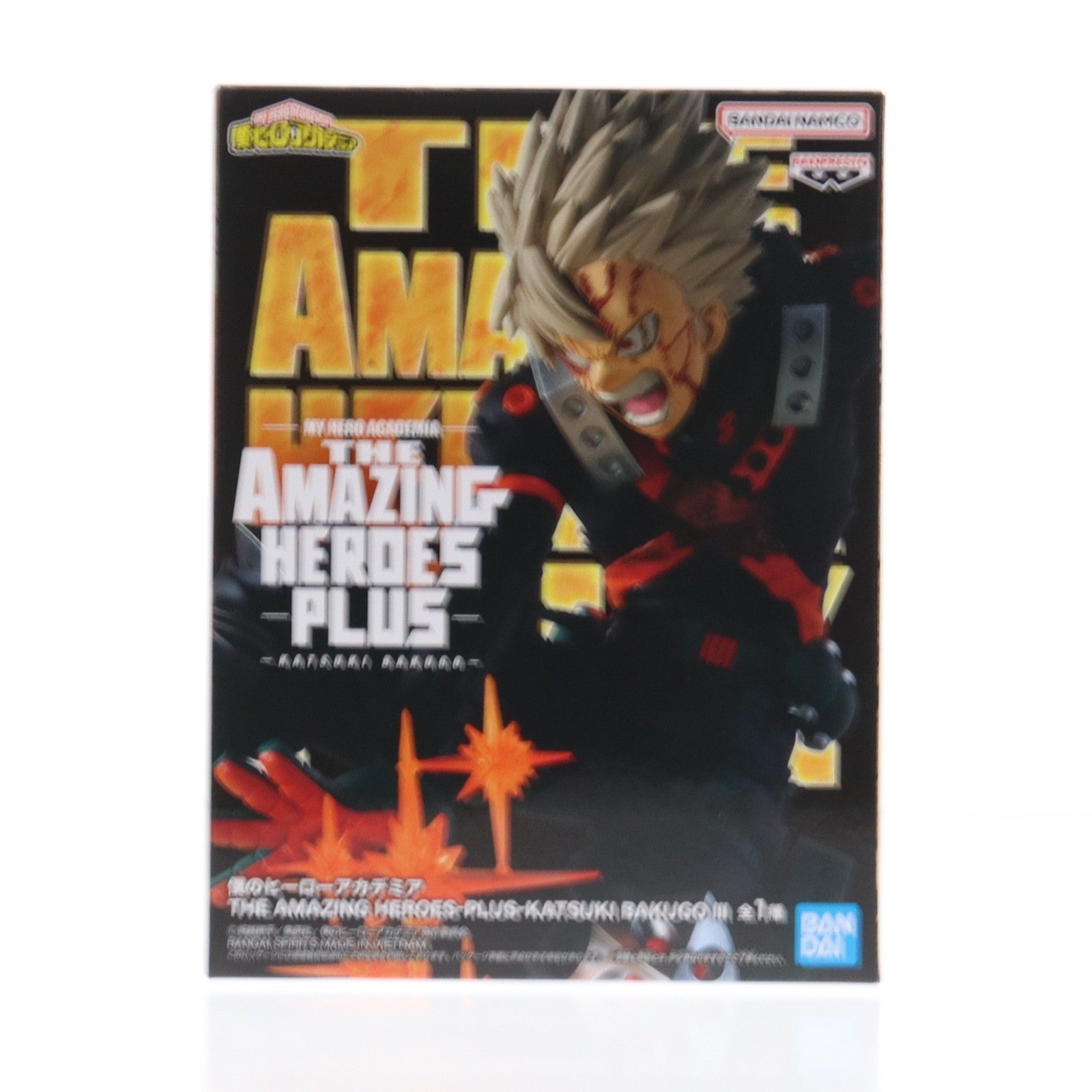 【中古即納】[FIG] 爆豪勝己(ばくごうかつき) 僕のヒーローアカデミア THE AMAZING HEROES-PLUS-KATSUKI BAKUGO III フィギュア プライズ(2785024) バンプレスト(20251031)