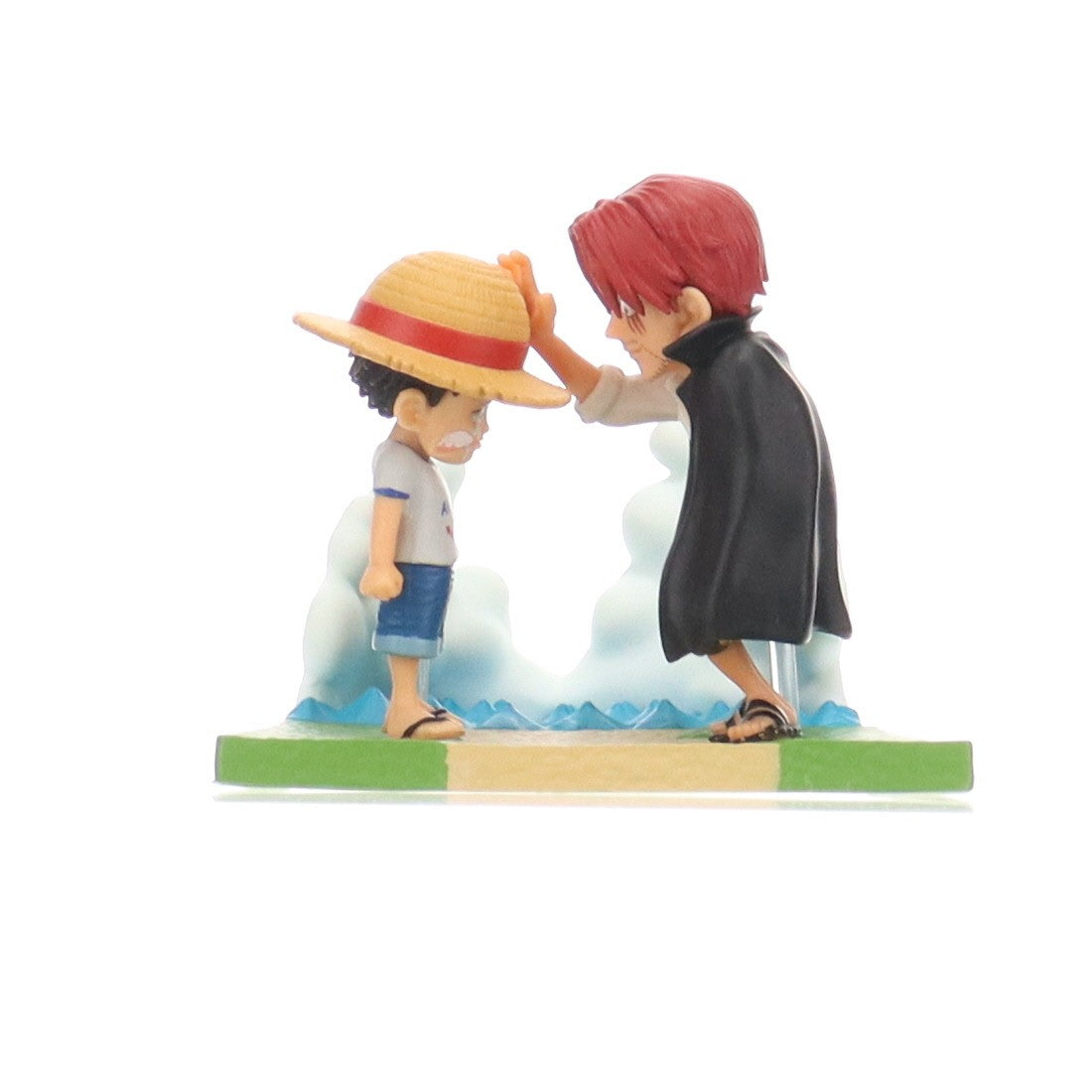 【中古即納】[FIG] モンキー・D・ルフィ&シャンクス ワンピース ワールドコレクタブルフィギュア ログストーリーズ-モンキー・D・ルフィ&シャンクス- ONE PIECE プライズ(2650587) バンプレスト(20230731)