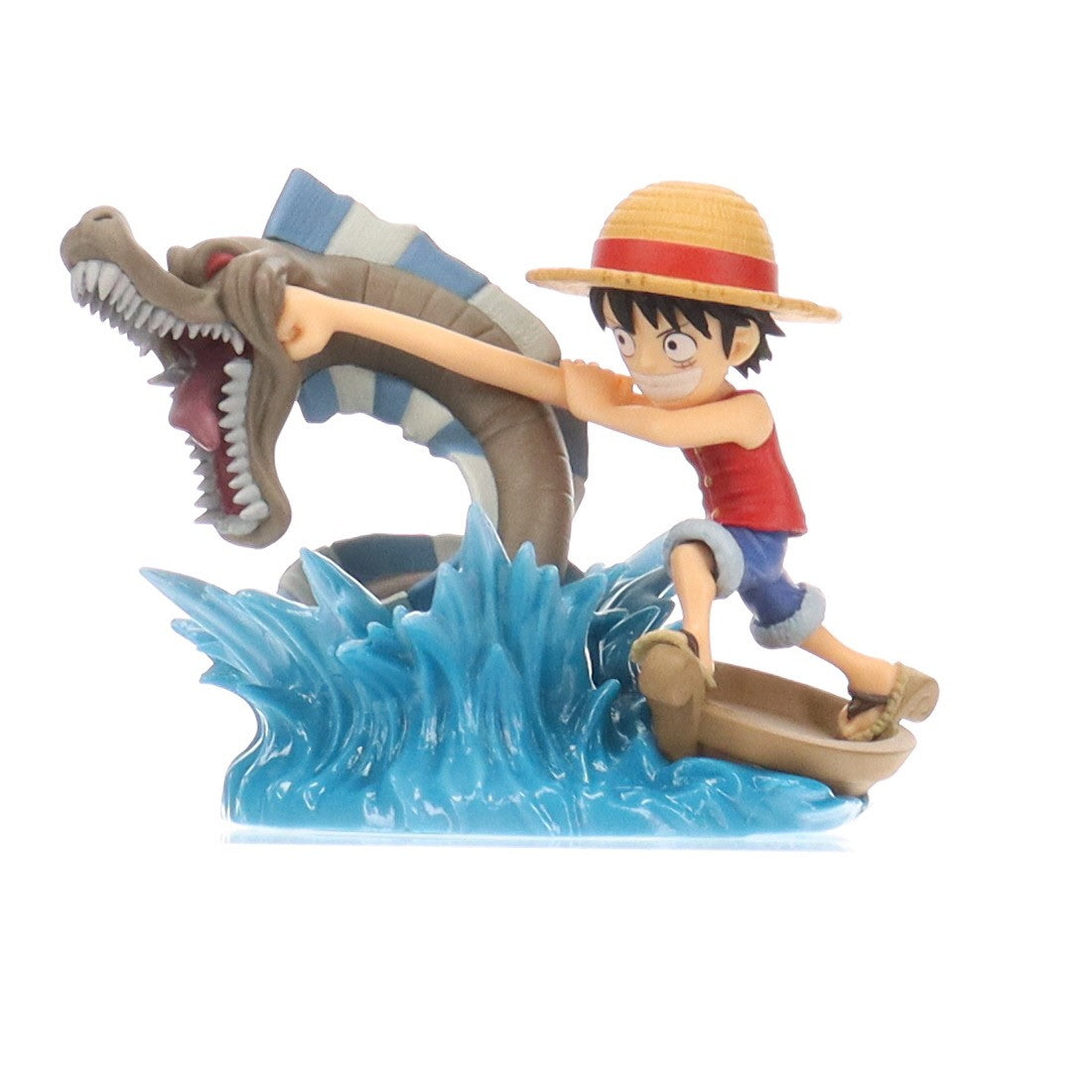 【中古即納】[FIG] モンキー・D・ルフィVS近海の主 ワンピース ワールドコレクタブルフィギュア ログストーリーズ-モンキー・D・ルフィVS近海の主- ONE PIECE フィギュア プライズ(2650622) バンプレスト(20230820)