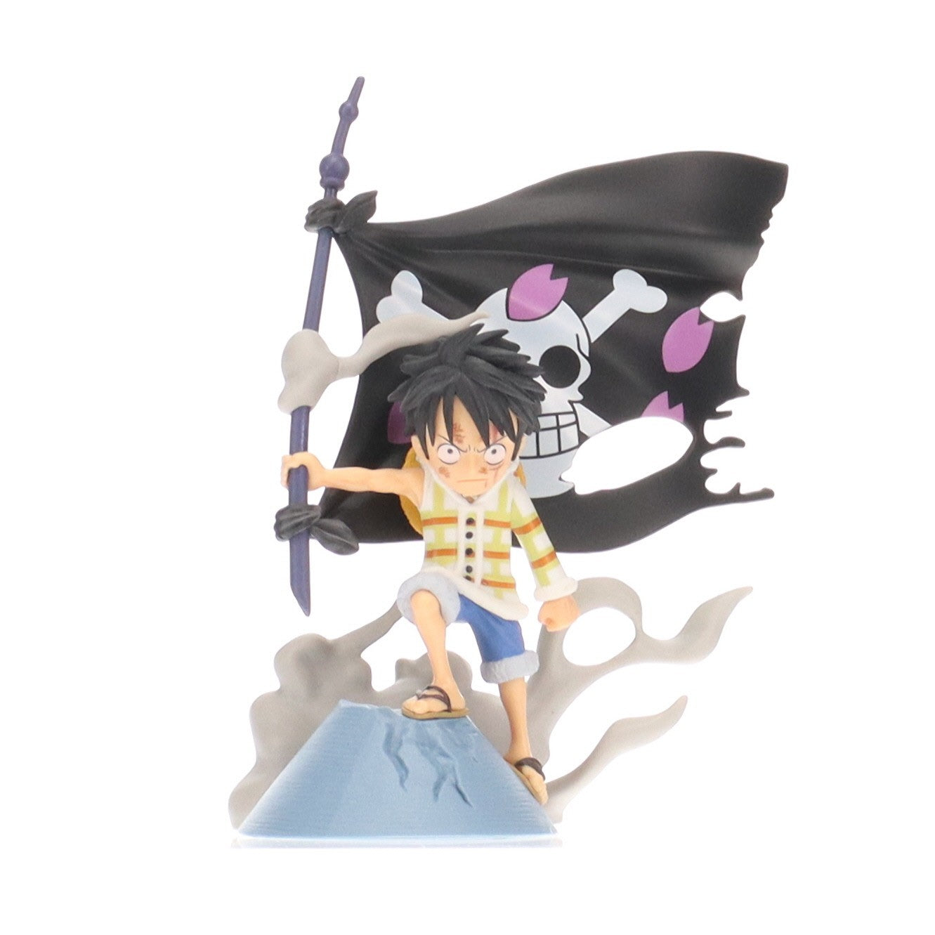 【中古即納】[FIG] モンキー・D・ルフィ ワンピース ワールドコレクタブルフィギュア ログストーリーズ-モンキー・D・ルフィ-「ほらな 折れねェ」 ONE PIECE プライズ(2704763) バンプレスト(20240520)