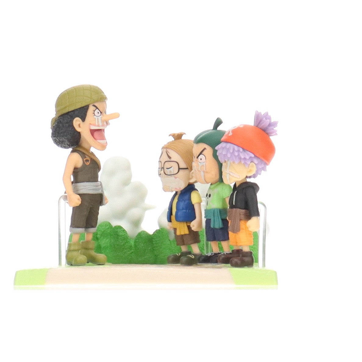 【中古即納】[FIG] ウソップ海賊団 ワンピース ワールドコレクタブルフィギュア ログストーリーズ-ウソップ海賊団- ONE PIECE プライズ(2650624) バンプレスト(20231231)